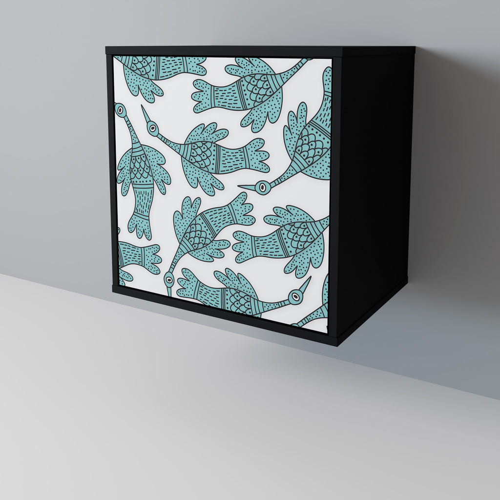 WATERSPOUT SONGIBIRD Sideboard mit 1 Tür in Schwarz