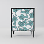 WATERSPOUT SONGIBIRD Sideboard mit 1 Tür in Schwarz