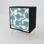 WATERSPOUT SONGIBIRD Sideboard mit 1 Tür in Schwarz