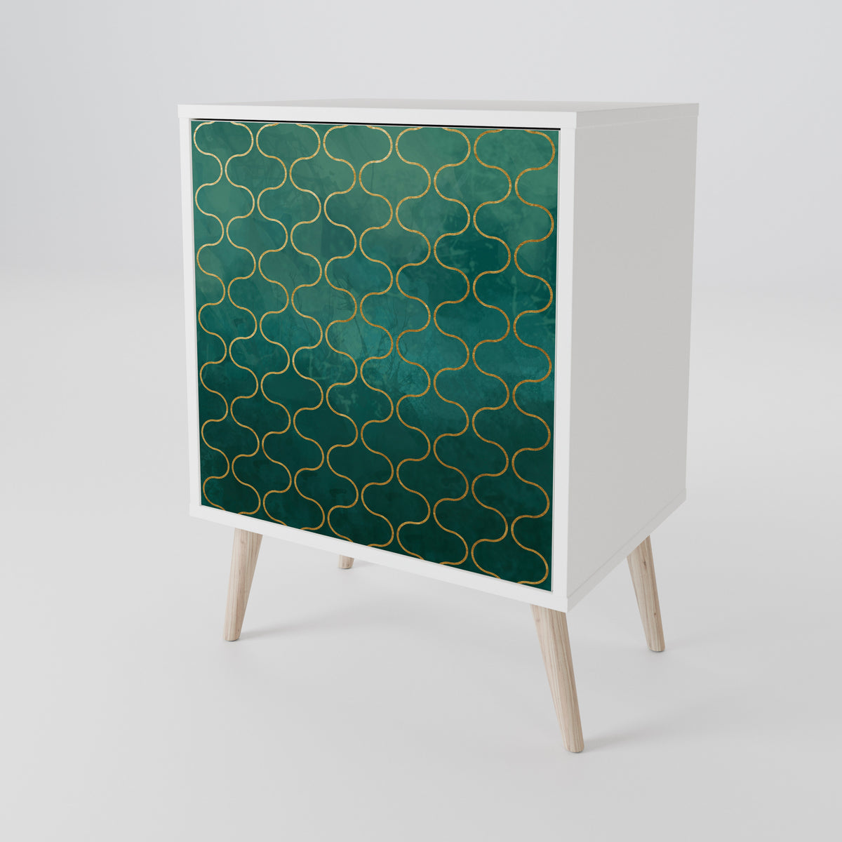 TESSELATED GREENERY 1-türiges Sideboard