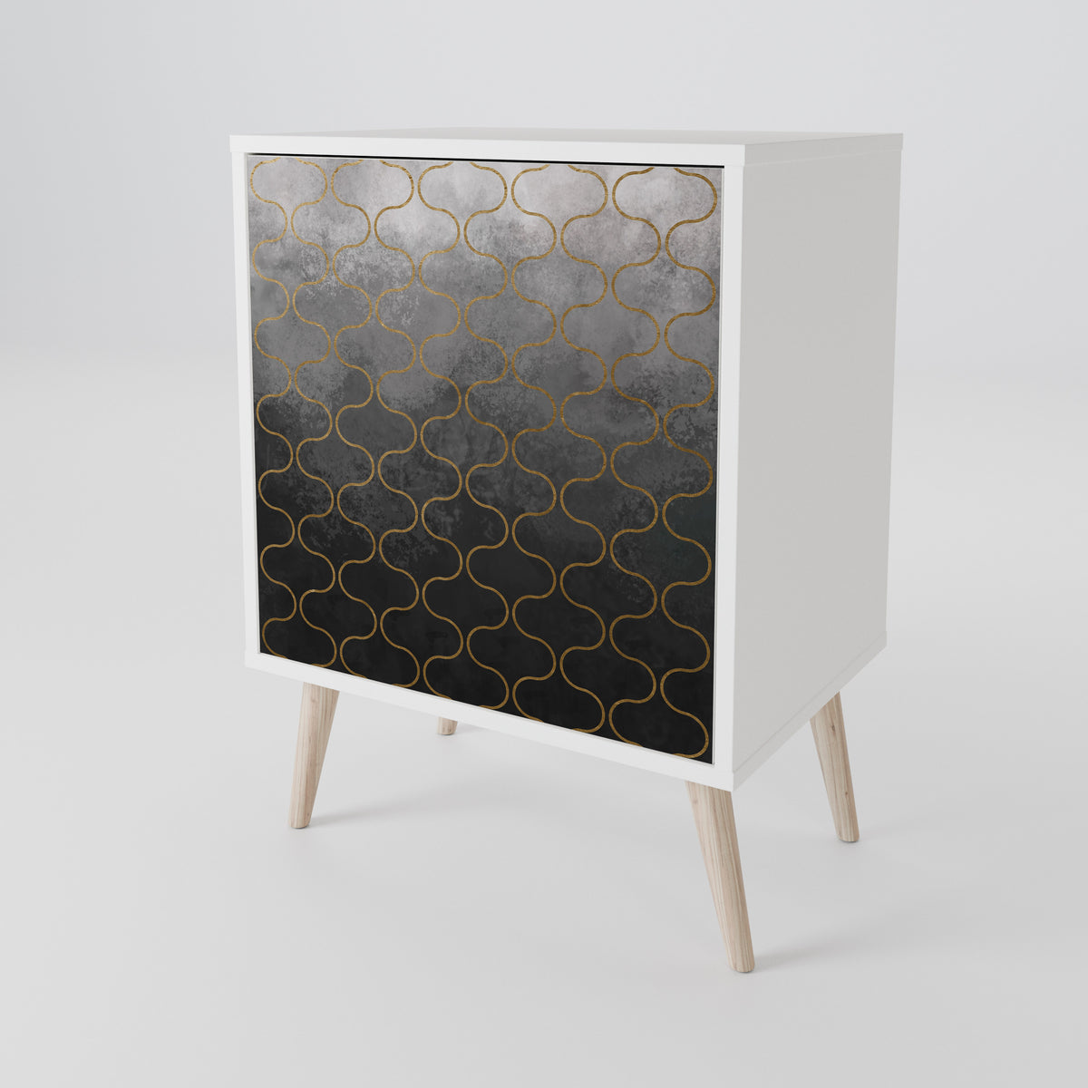 TESSELATED GRAYISH 1-türiges Sideboard