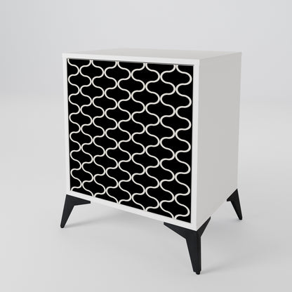 TESSELATED BLACKNESS 1-türiges Sideboard