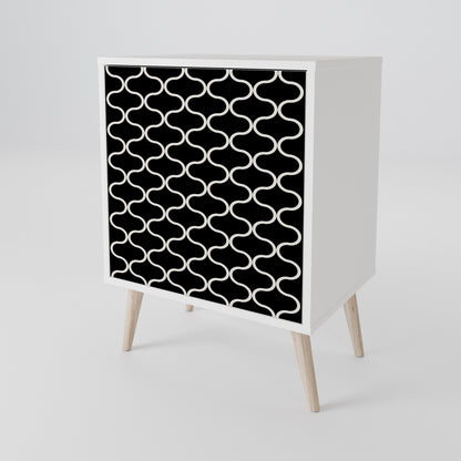 TESSELATED BLACKNESS 1-türiges Sideboard