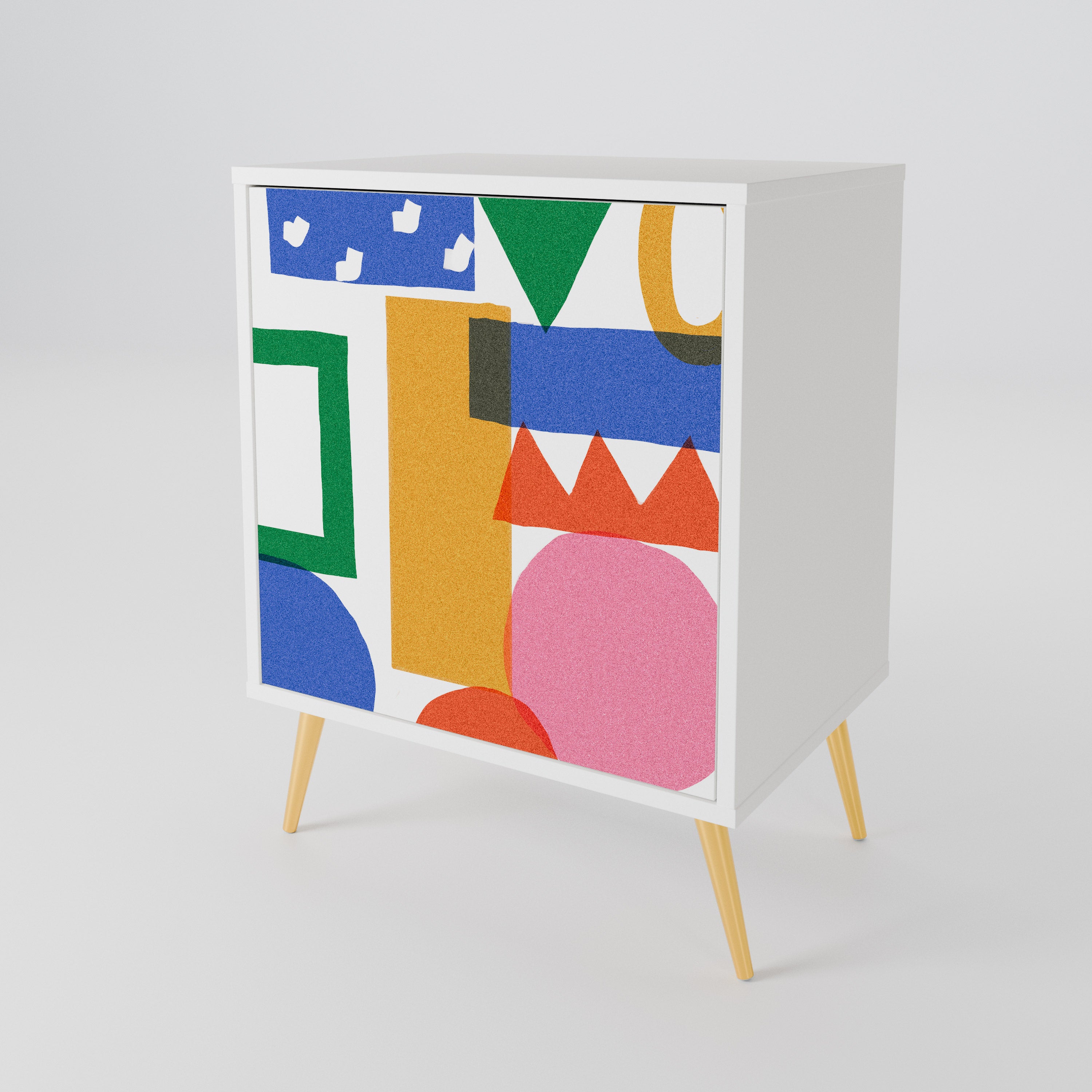 GEOMETRIC GLIMMER 1-türiges Sideboard