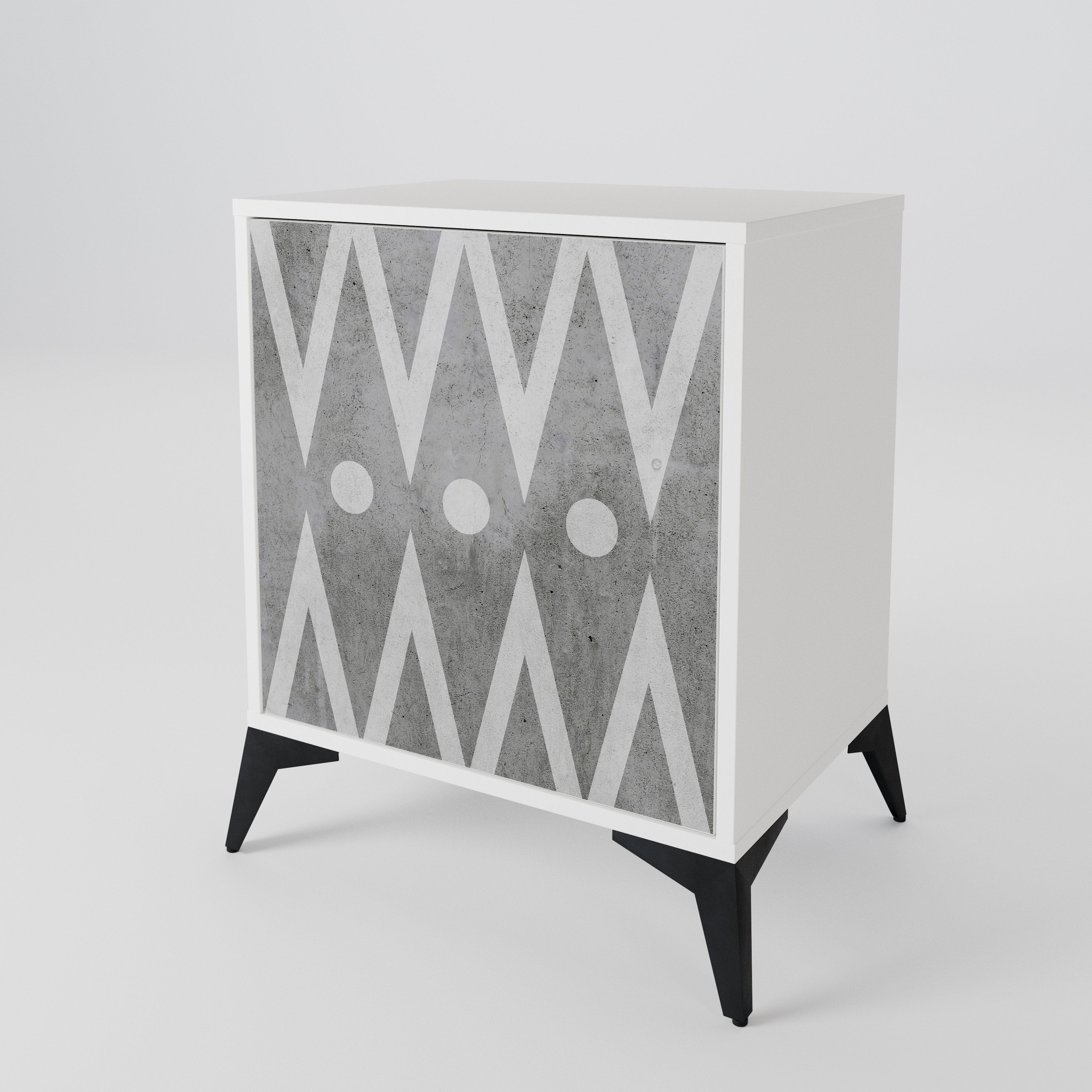 SHARP EDGES 1-türiges Sideboard