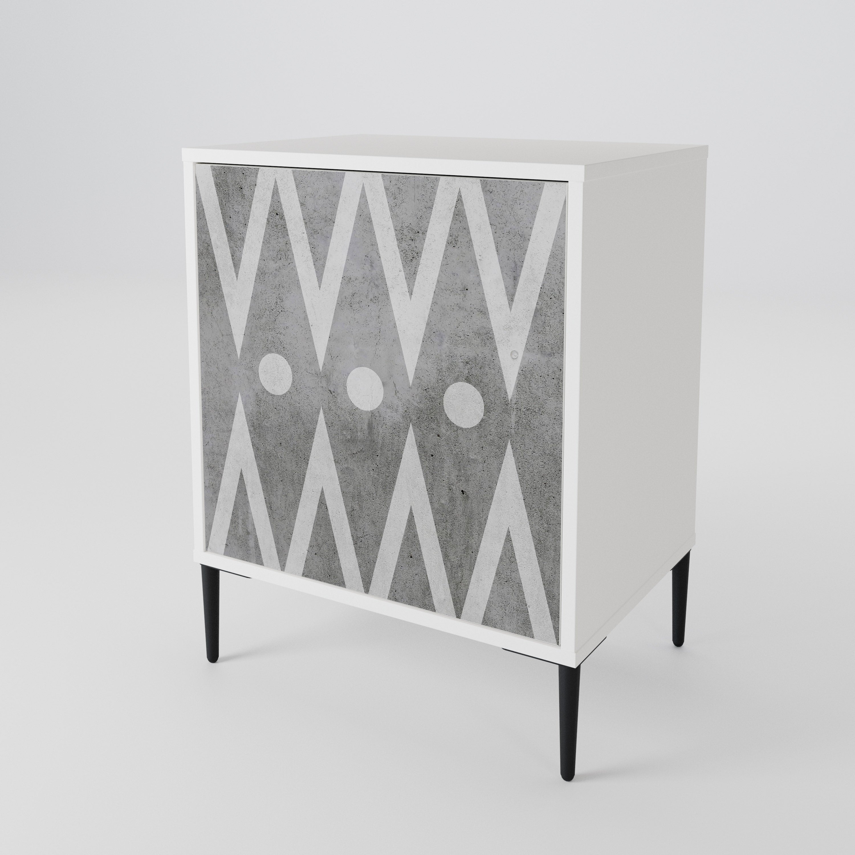 SHARP EDGES 1-türiges Sideboard