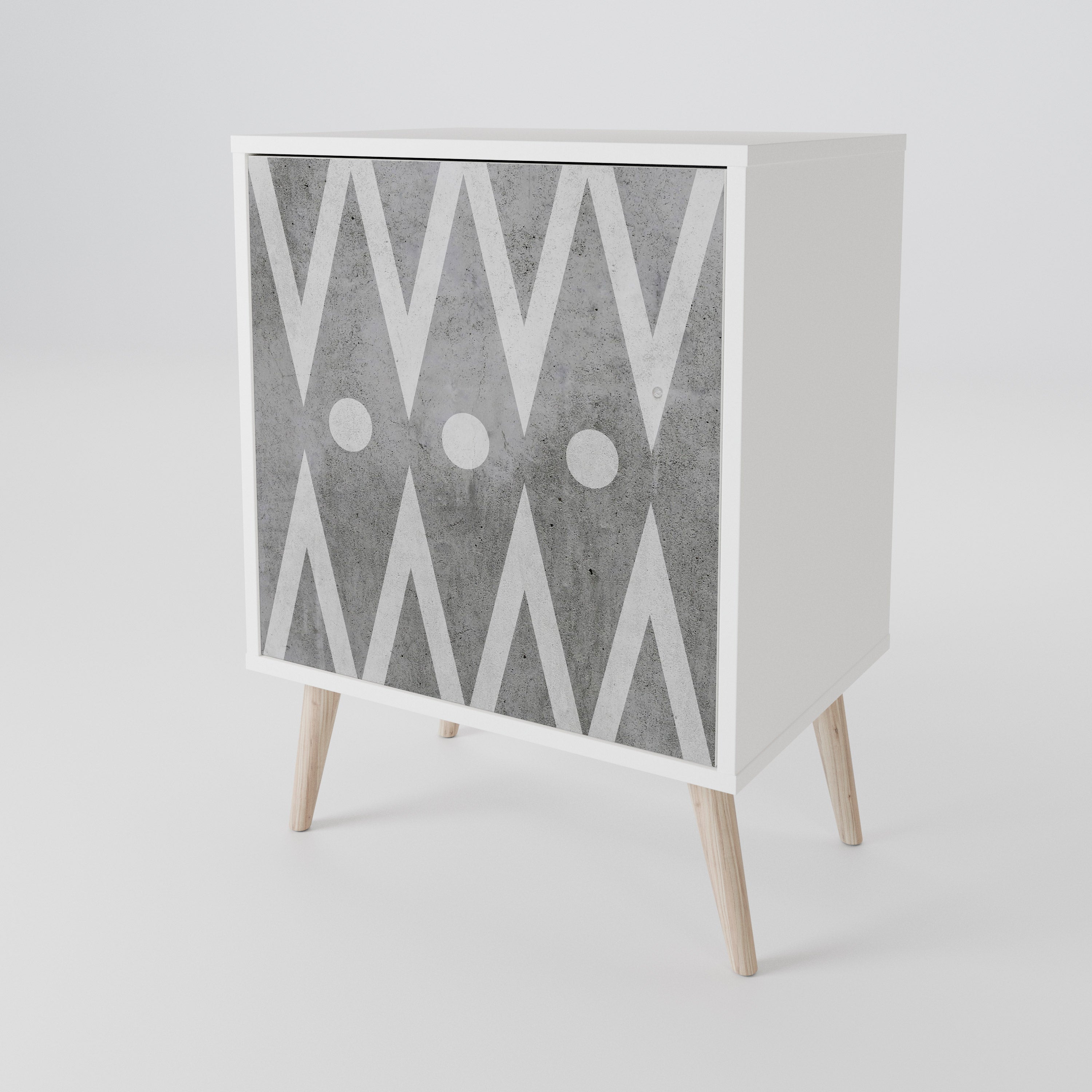 SHARP EDGES 1-türiges Sideboard