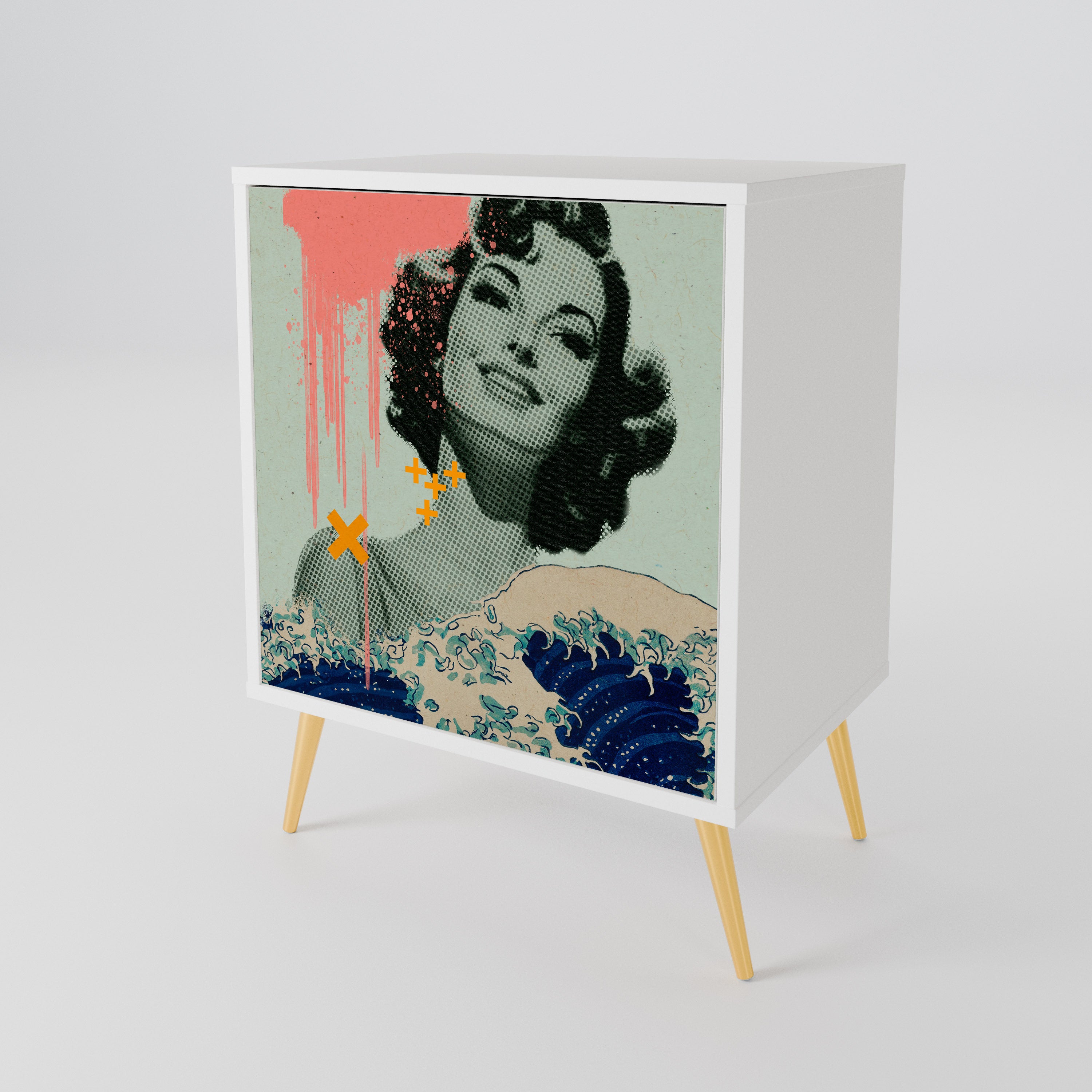 KANAGAWA BEAUTY 1-türiges Sideboard