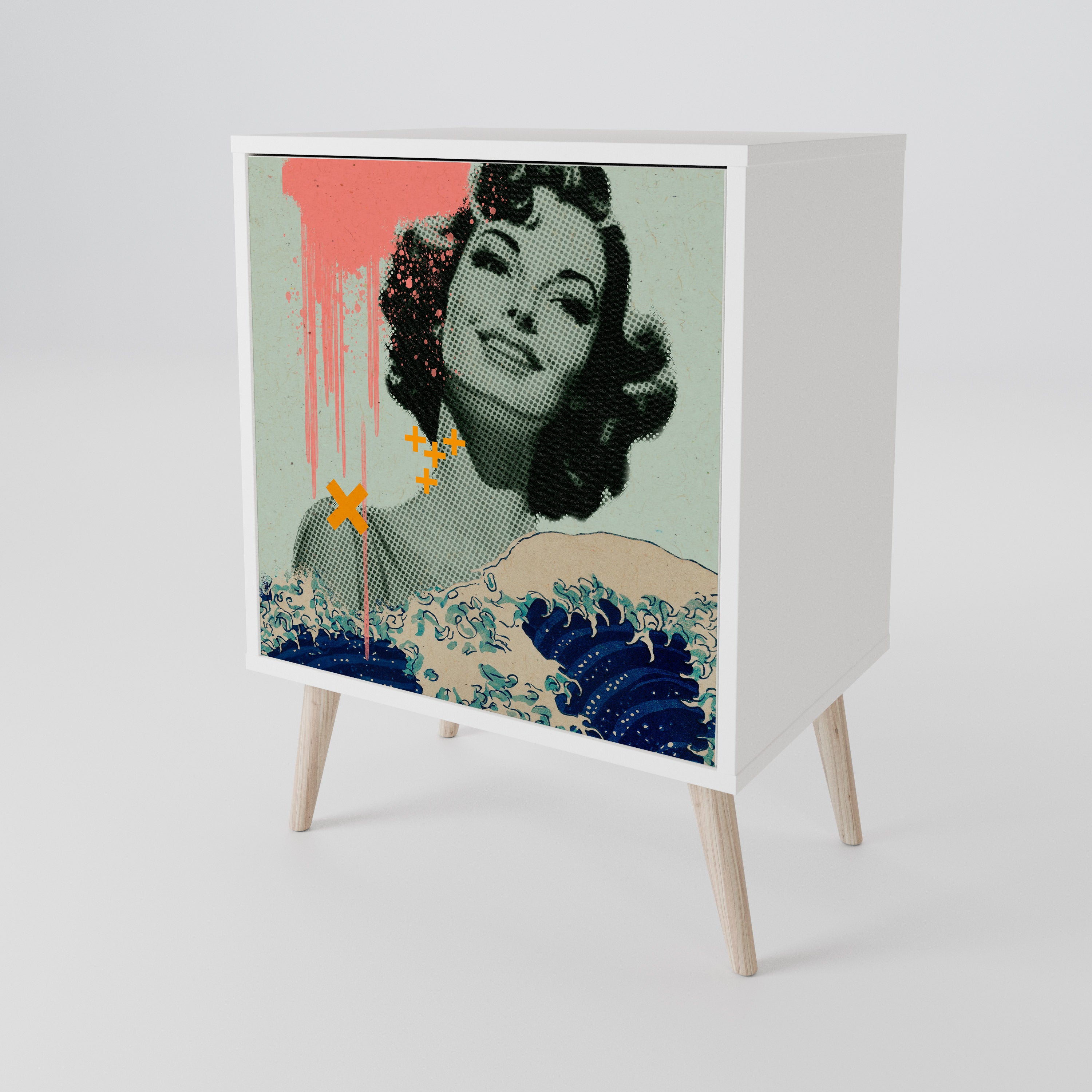 KANAGAWA BEAUTY 1-türiges Sideboard