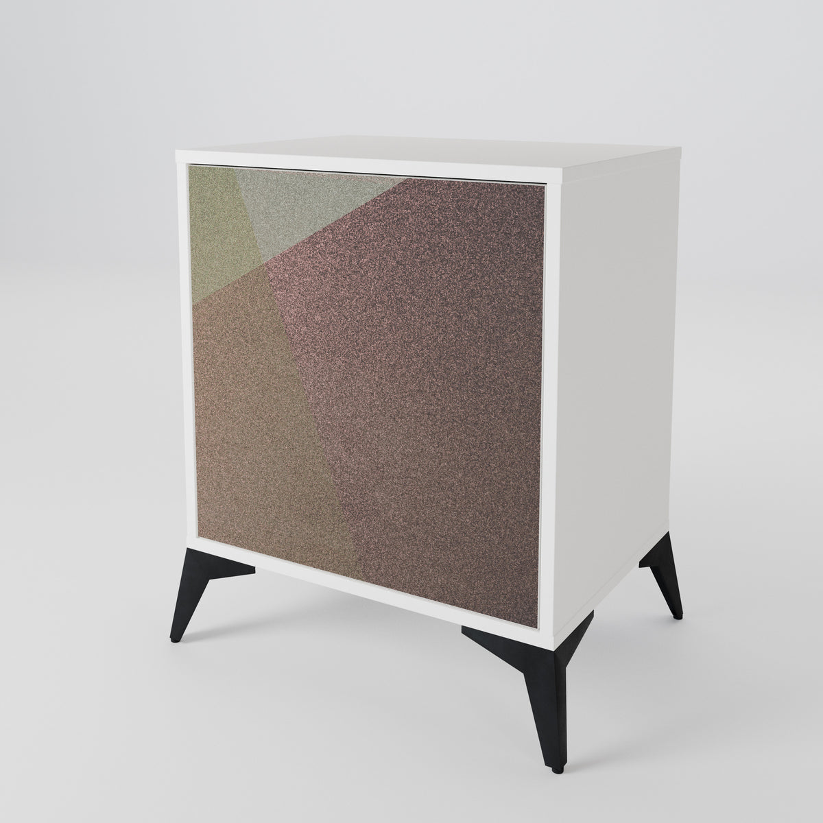 BEIGE GEOMETRY 1-türiges Sideboard