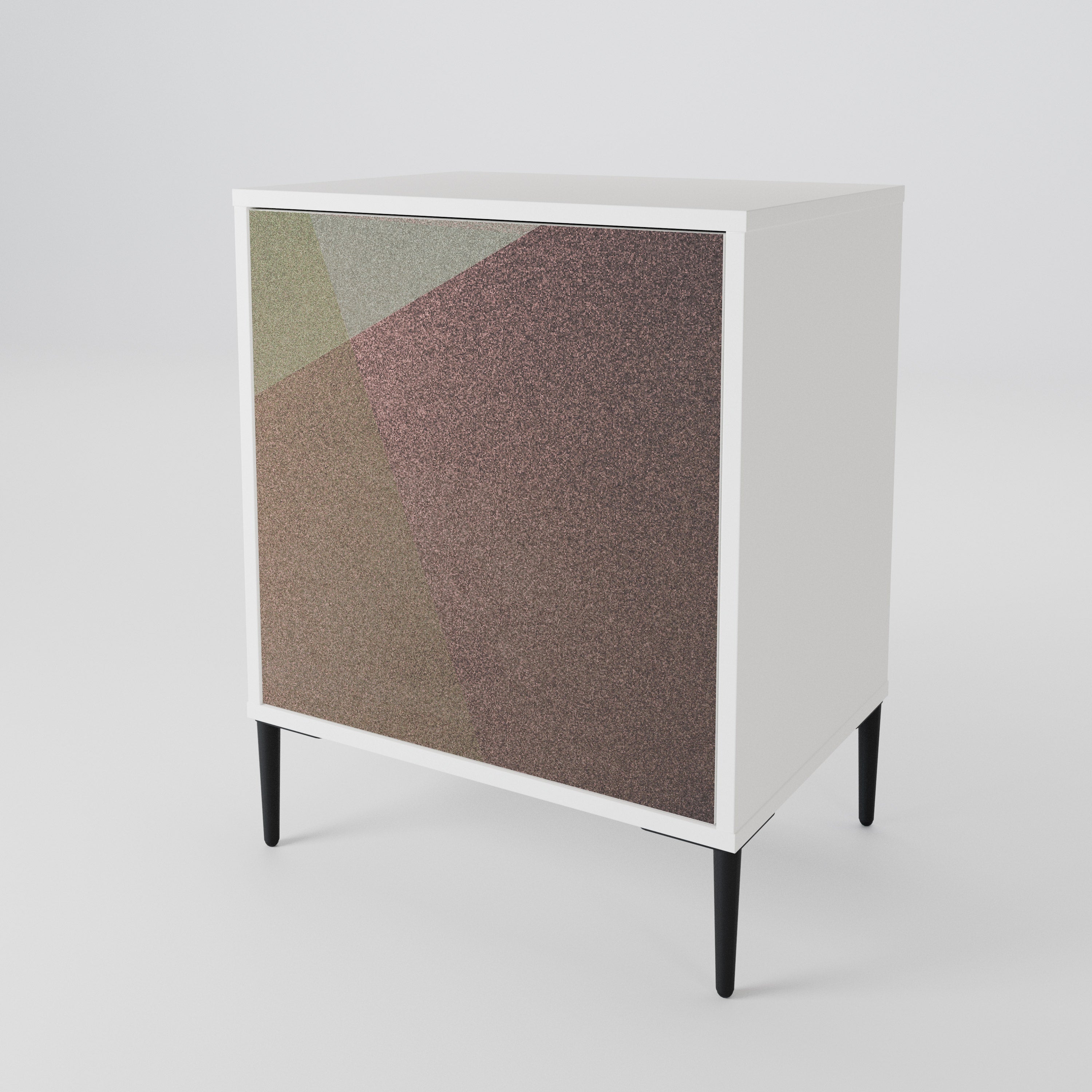 BEIGE GEOMETRY 1-türiges Sideboard