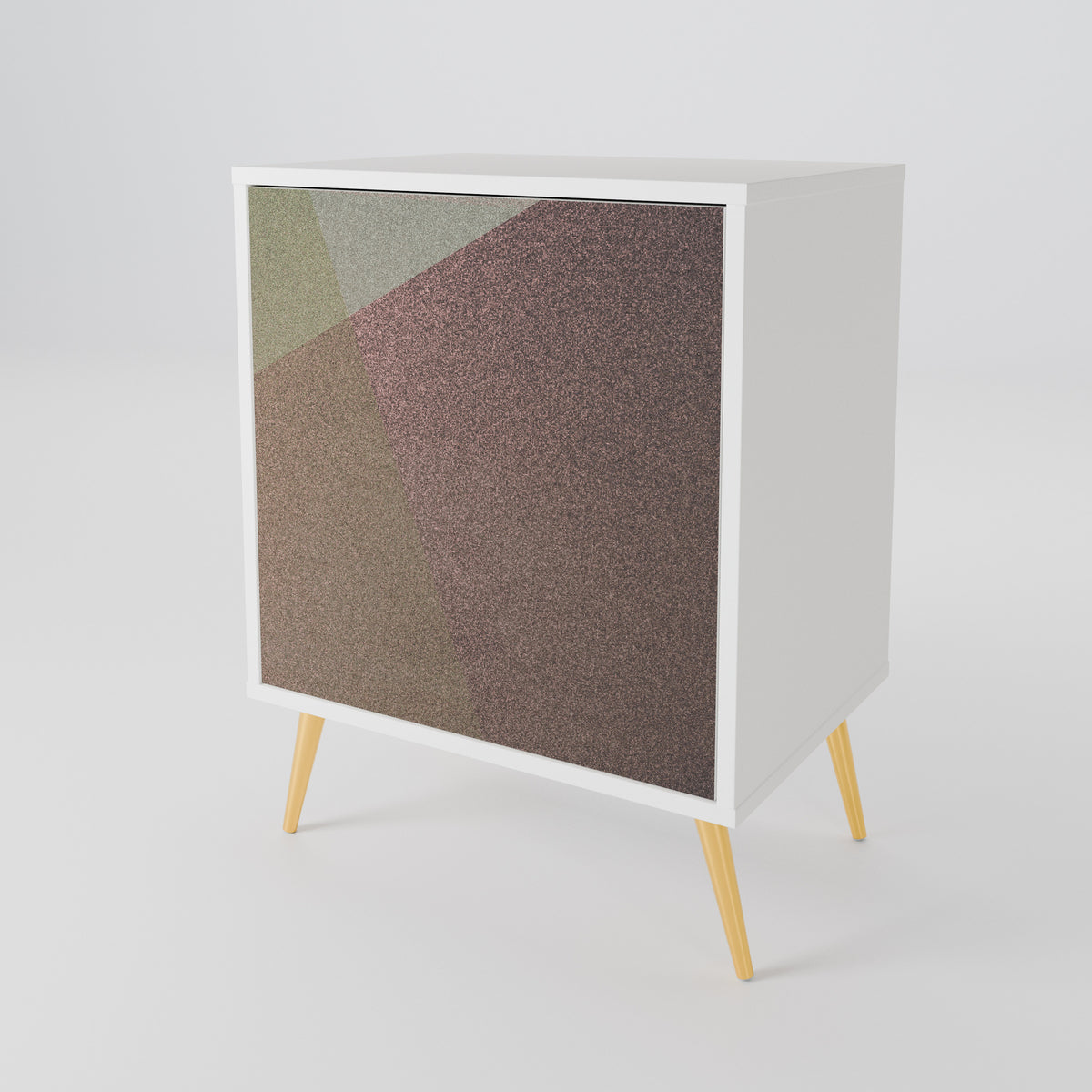 BEIGE GEOMETRY 1-türiges Sideboard