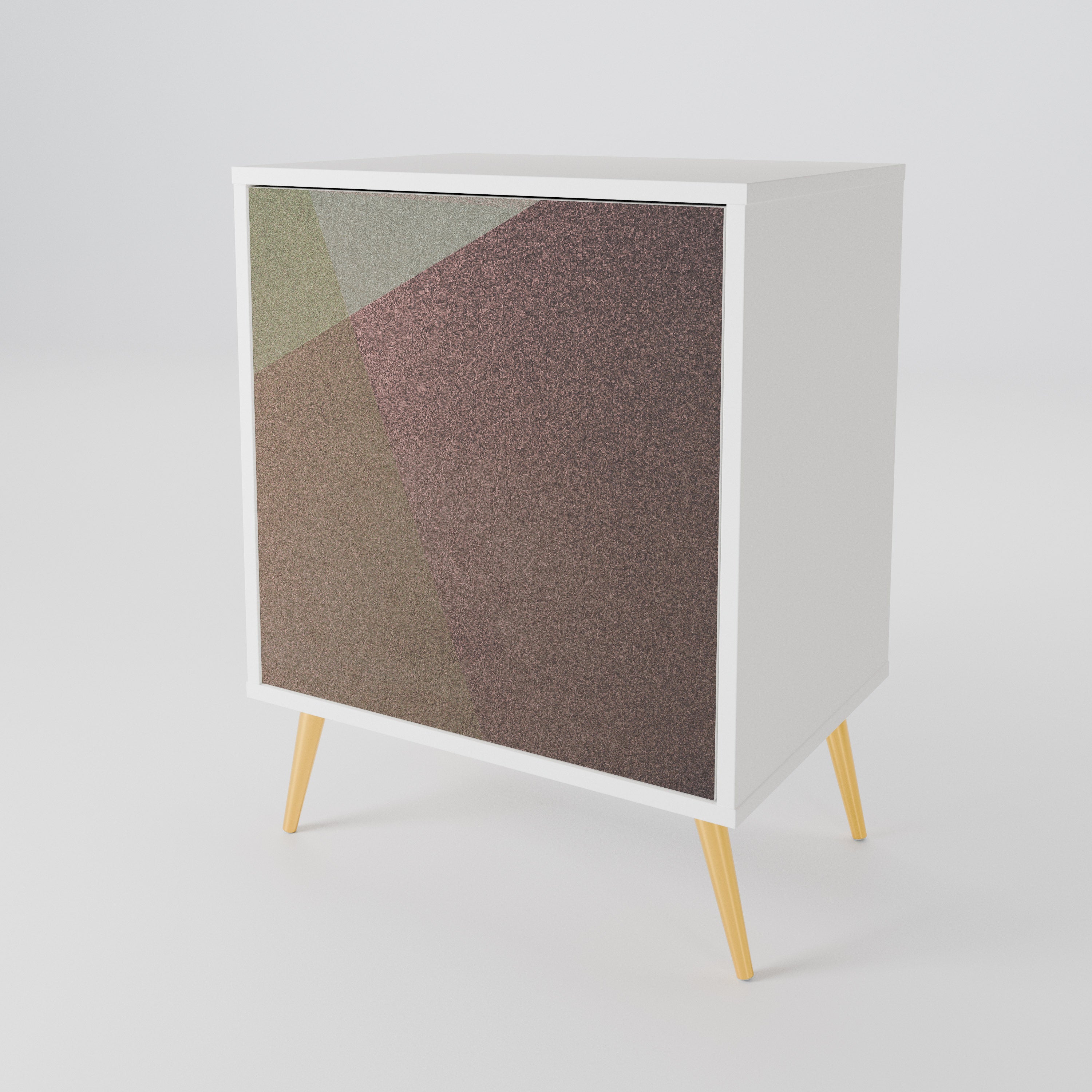 BEIGE GEOMETRY 1-türiges Sideboard