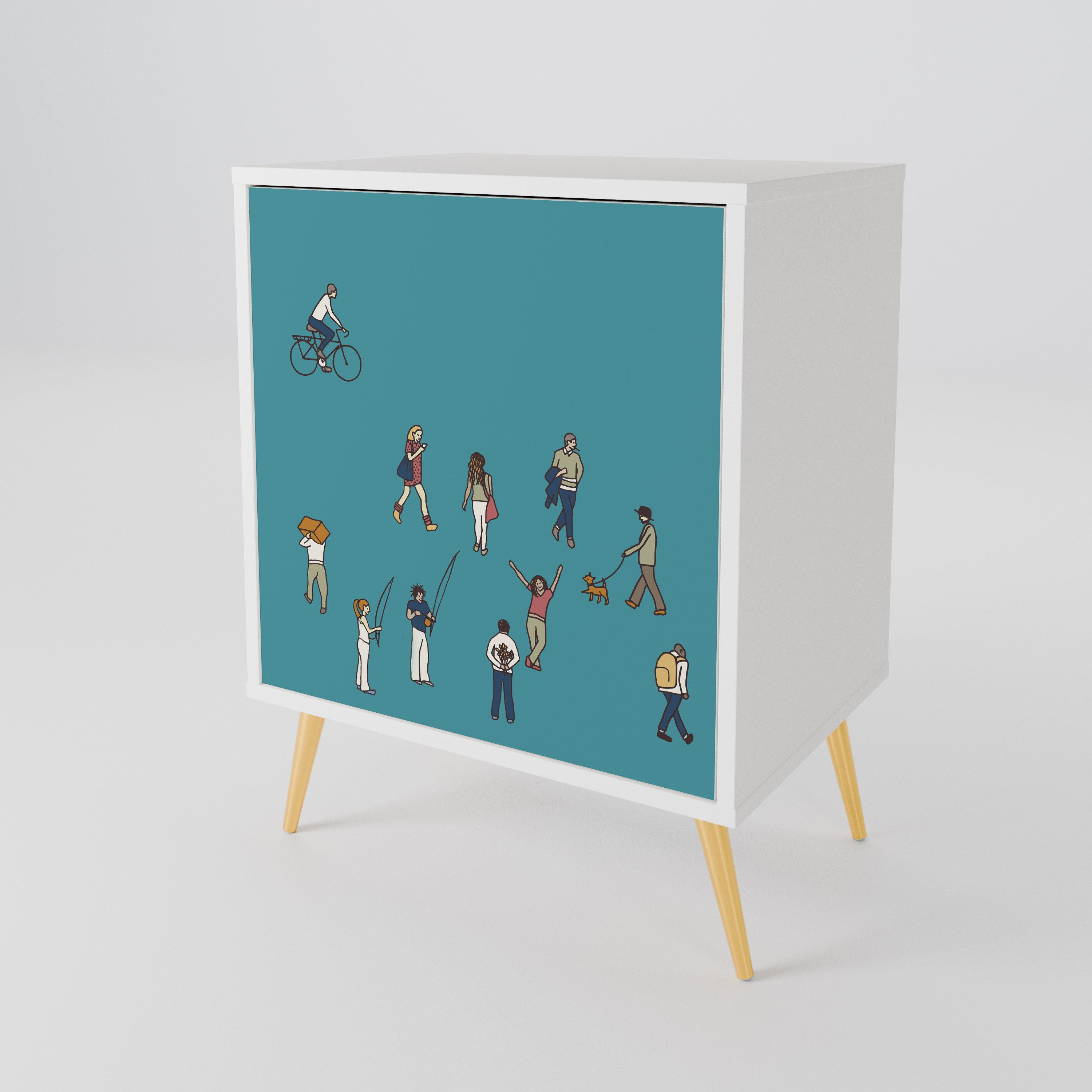 COLLECTIVE STREAM 1-türiges Sideboard