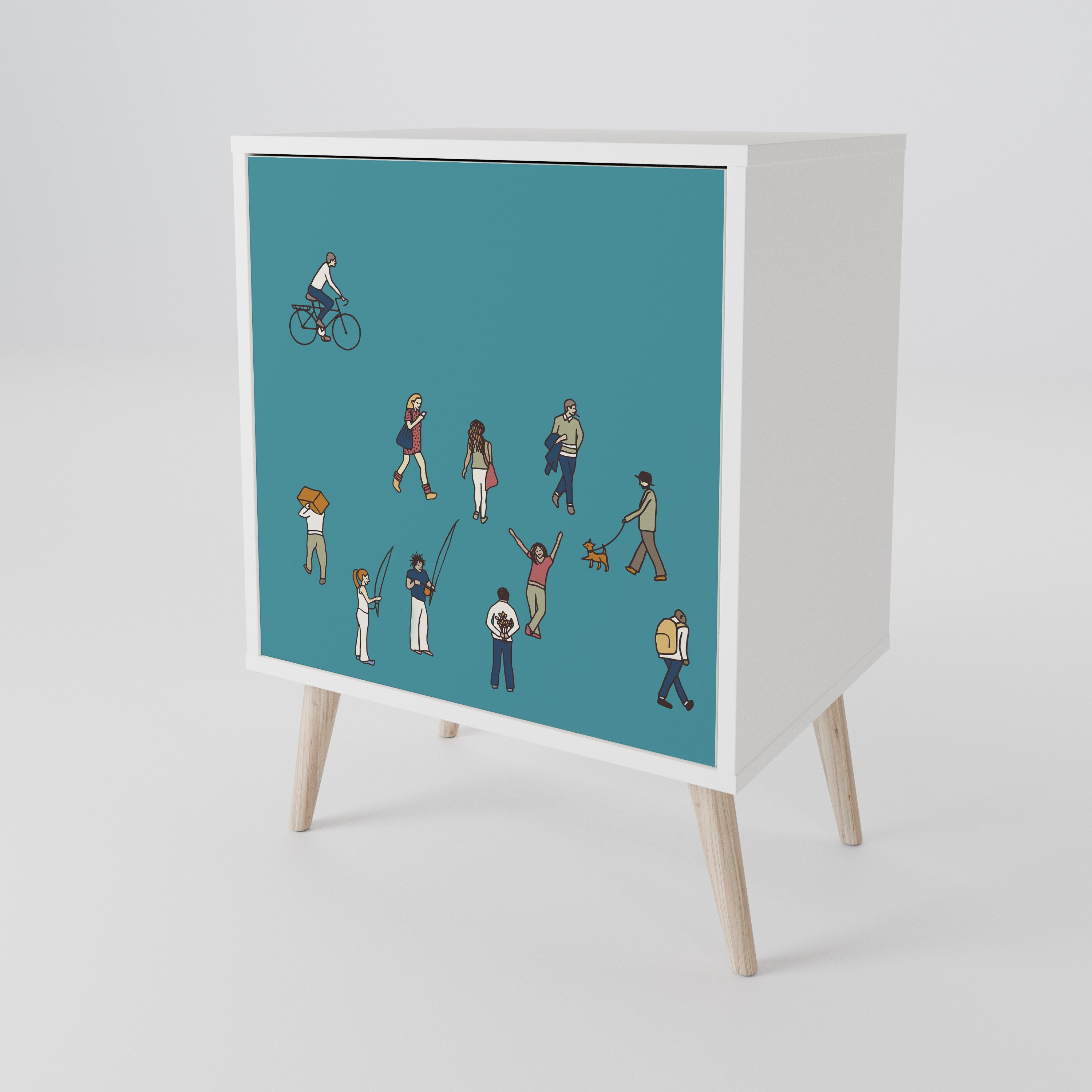 COLLECTIVE STREAM 1-türiges Sideboard