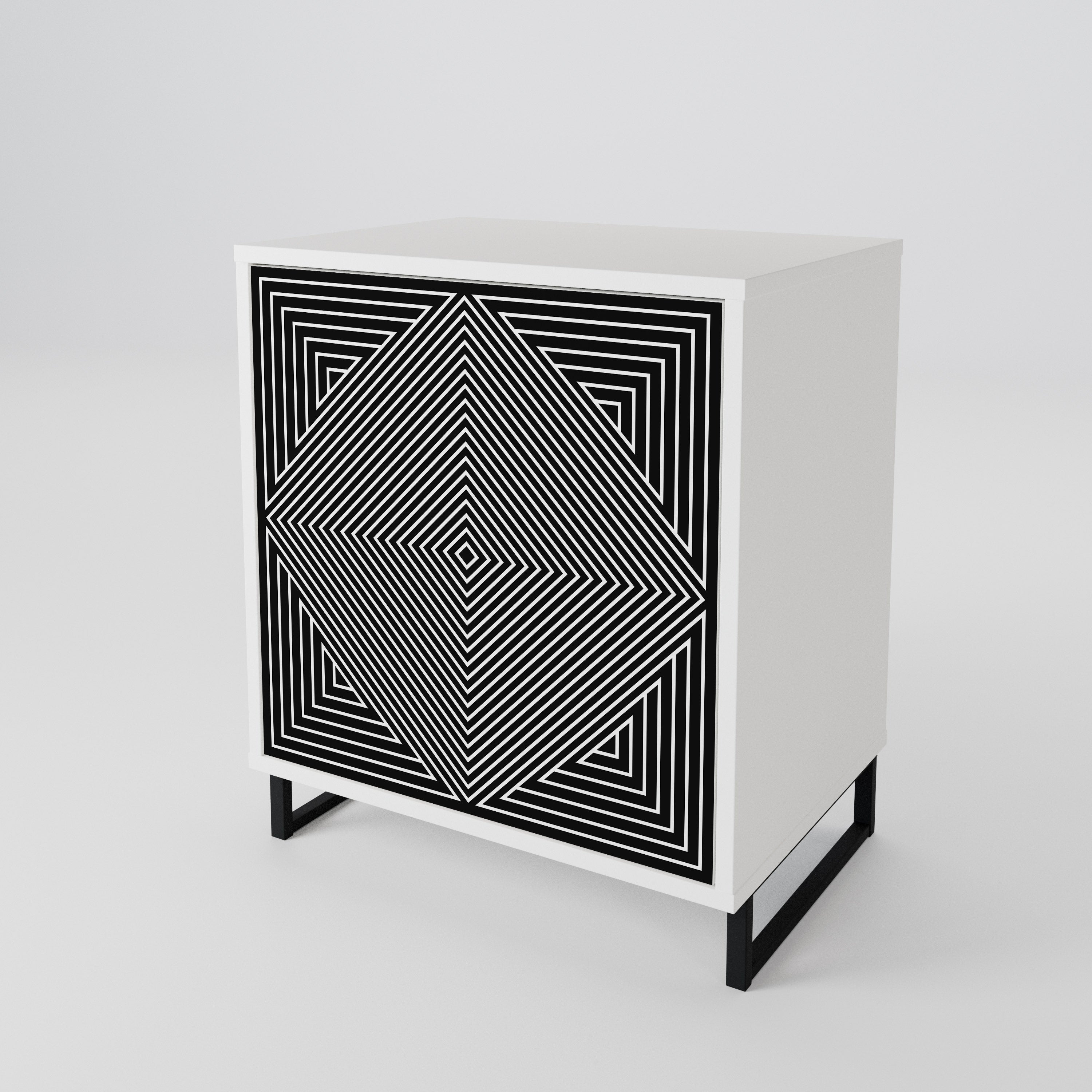 POLYGON ILLUSION 1-türiges Sideboard
