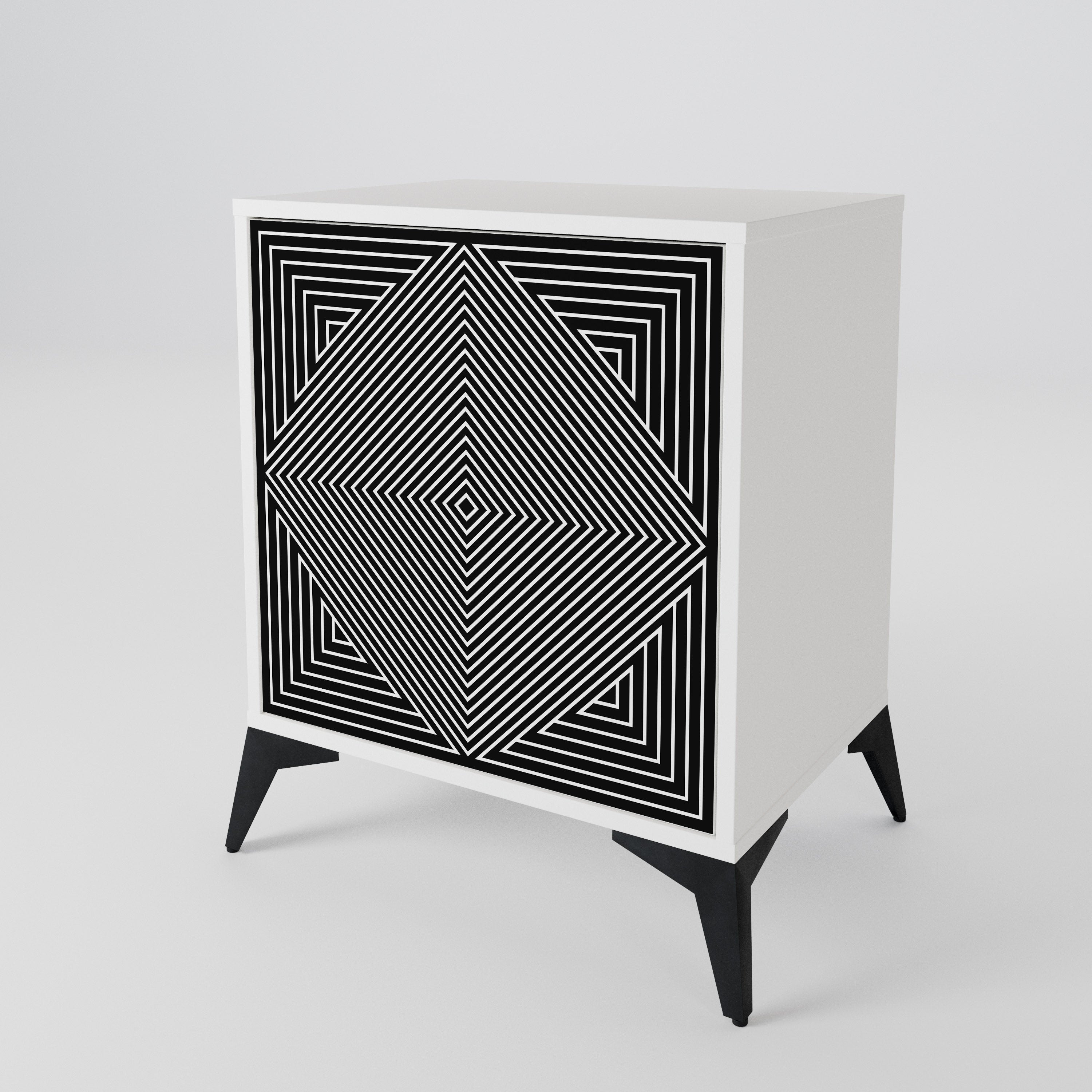 POLYGON ILLUSION 1-türiges Sideboard