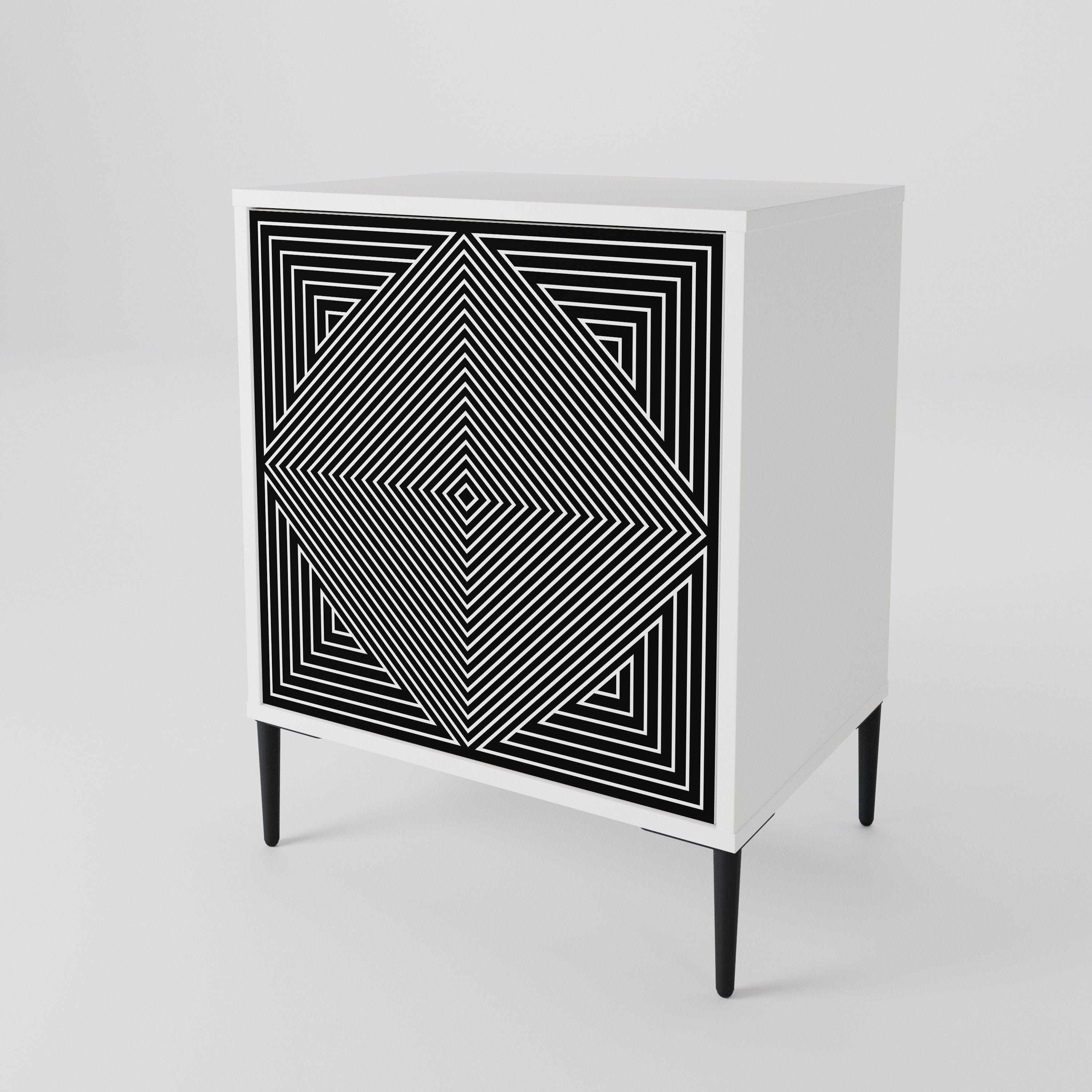 POLYGON ILLUSION 1-türiges Sideboard