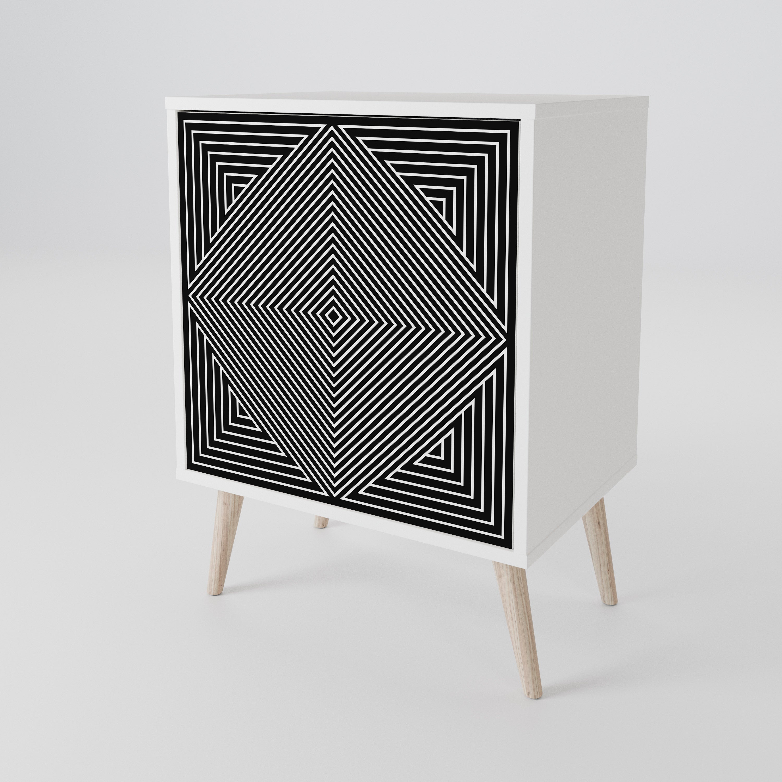 POLYGON ILLUSION 1-türiges Sideboard