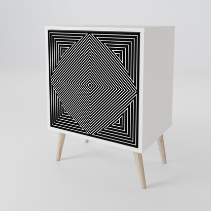 POLYGON ILLUSION 1-türiges Sideboard