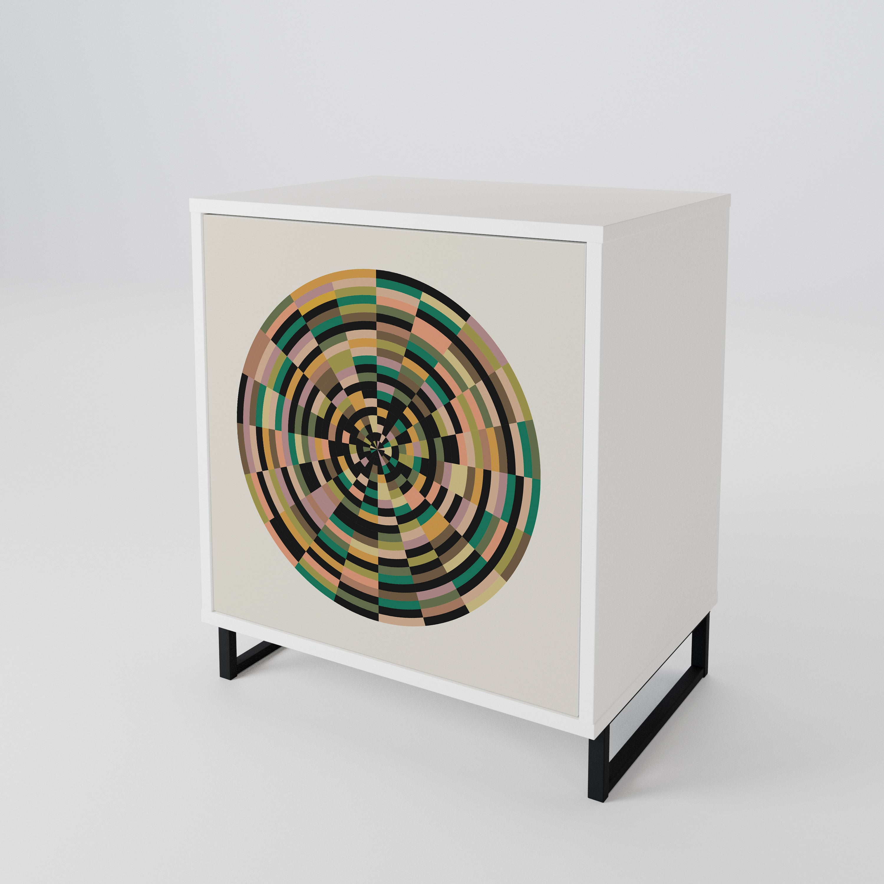 GREEN CIRCLES 1-türiges Sideboard