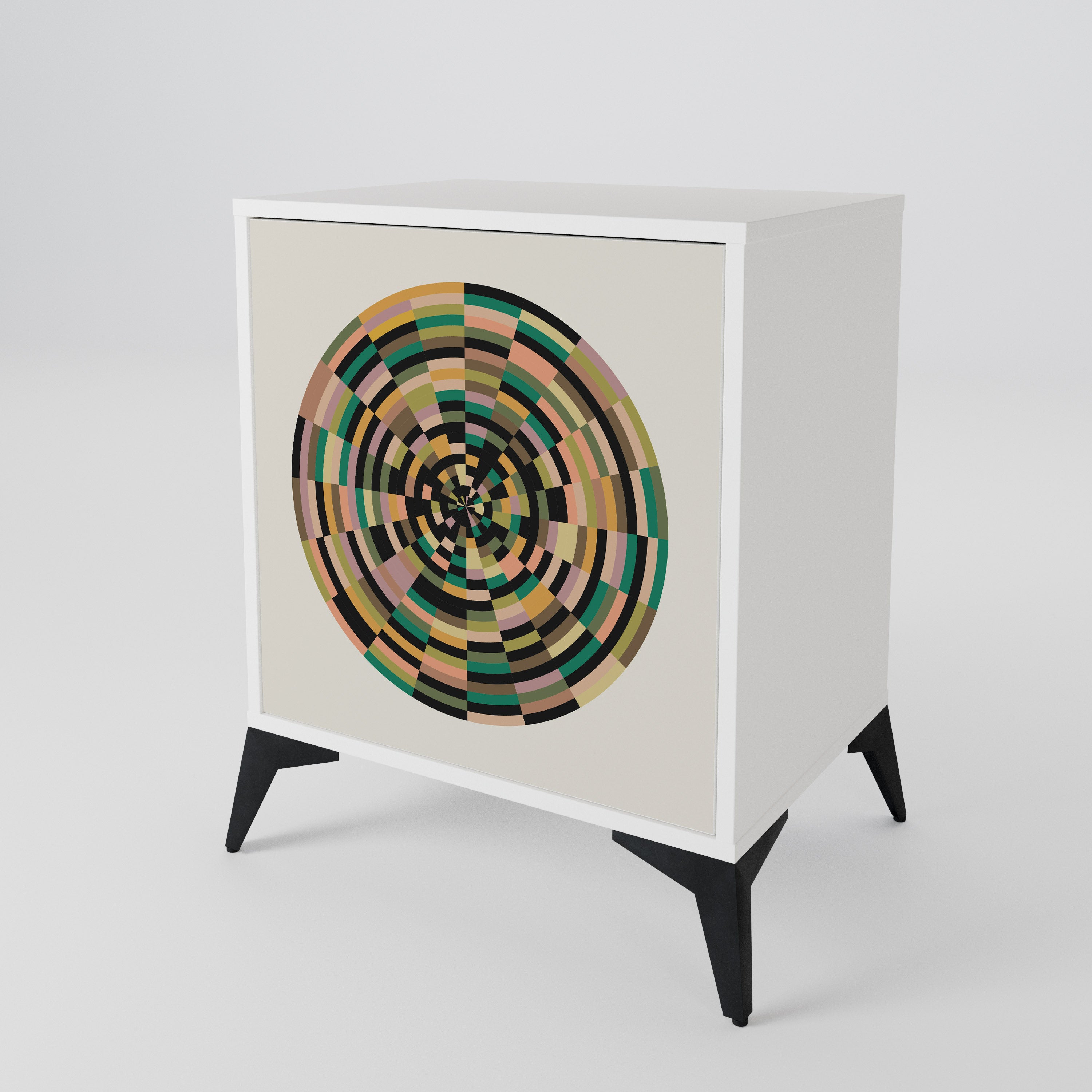 GREEN CIRCLES 1-türiges Sideboard