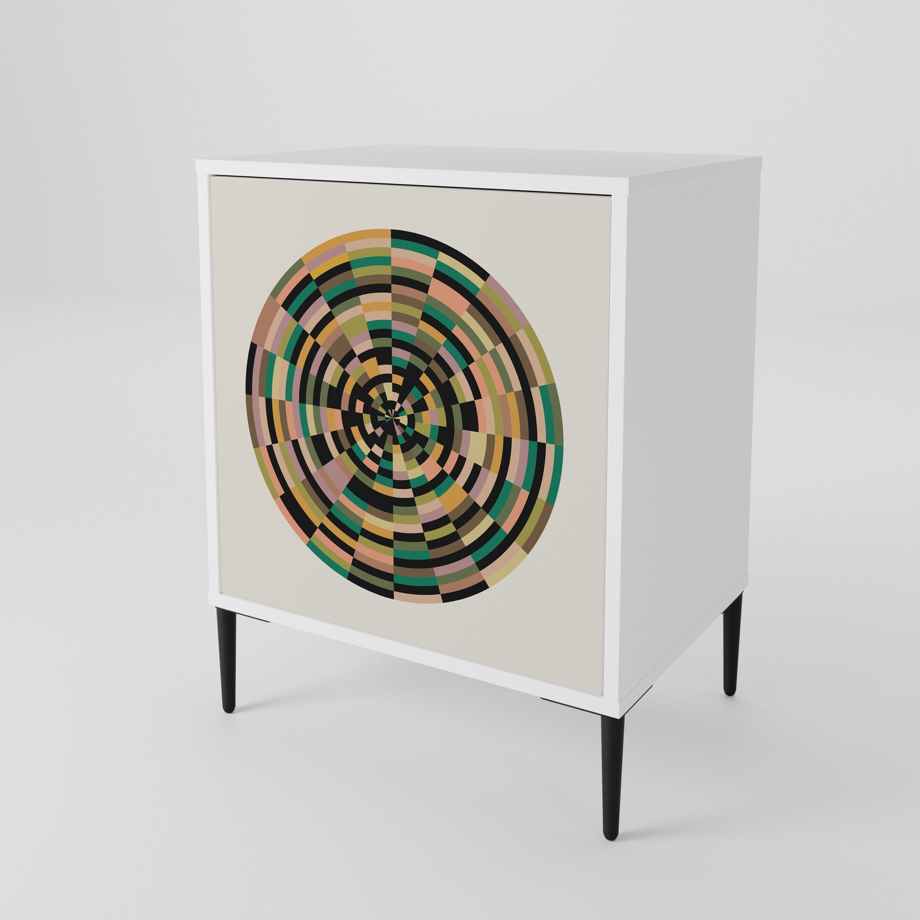 GREEN CIRCLES 1-türiges Sideboard