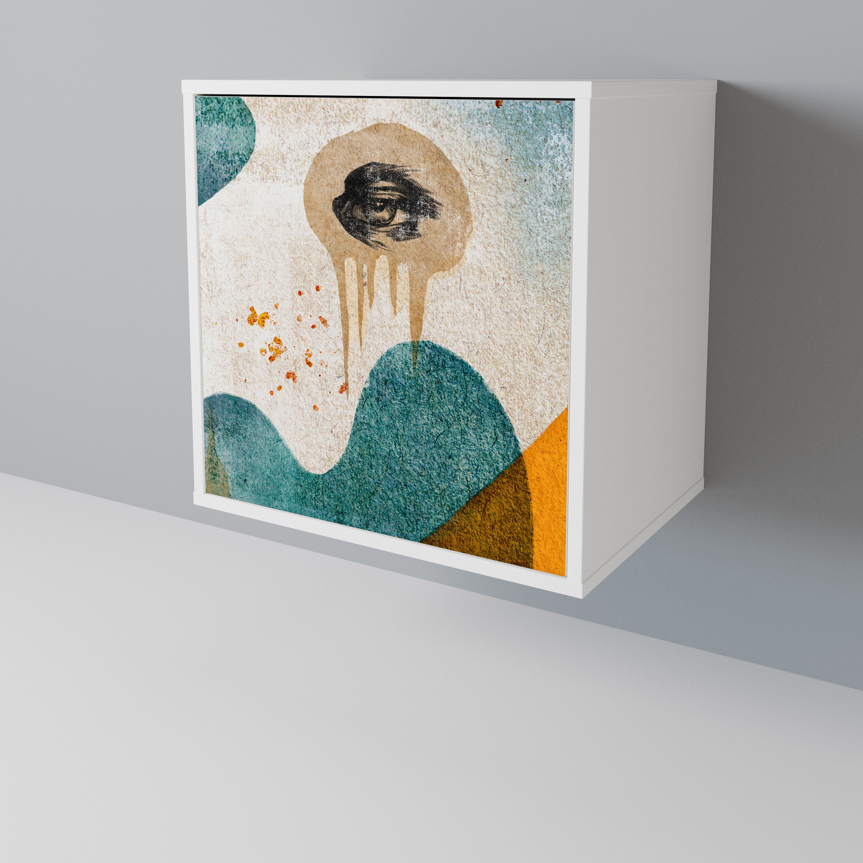 ABSTRACT FACES 1-türiges Sideboard
