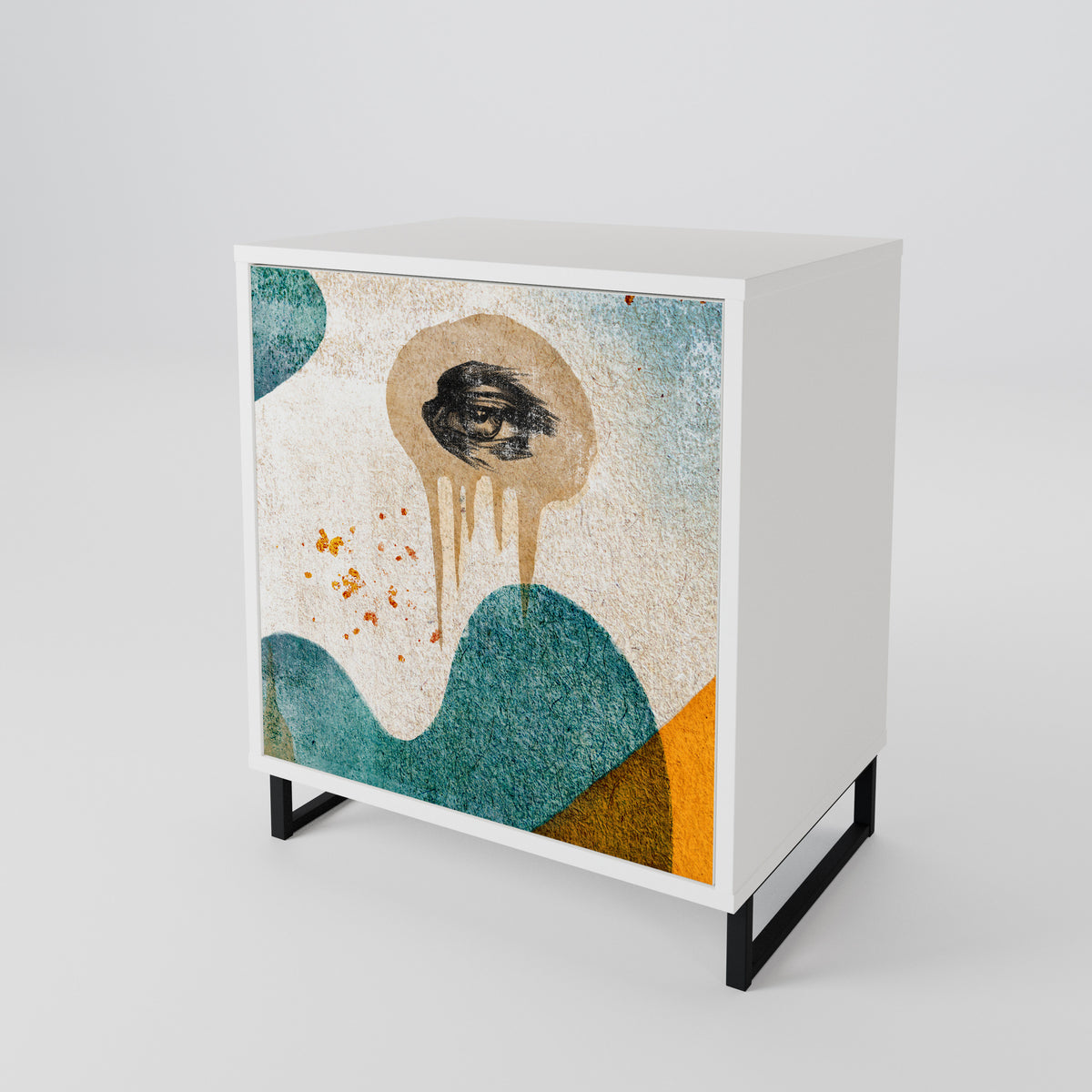 ABSTRACT FACES 1-türiges Sideboard