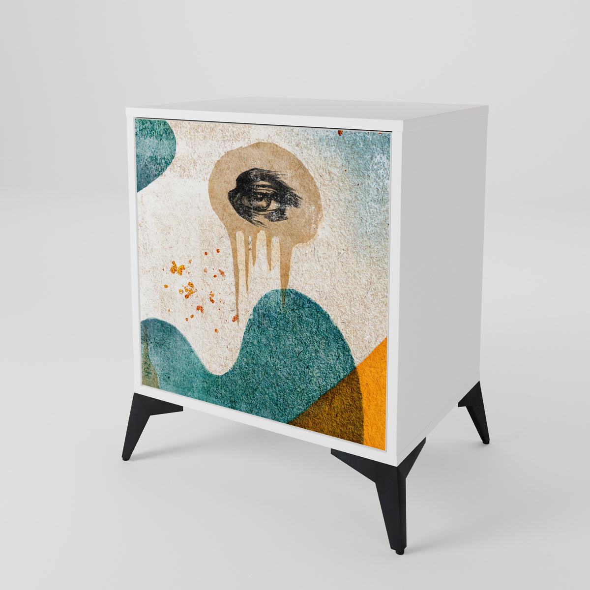 ABSTRACT FACES 1-türiges Sideboard