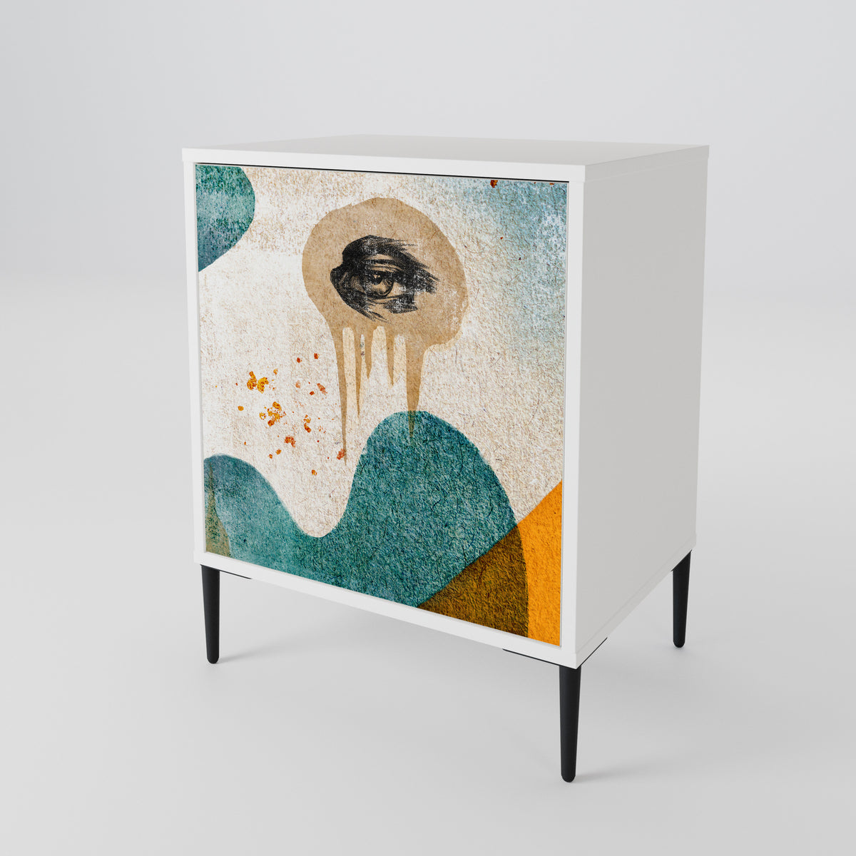 ABSTRACT FACES 1-türiges Sideboard