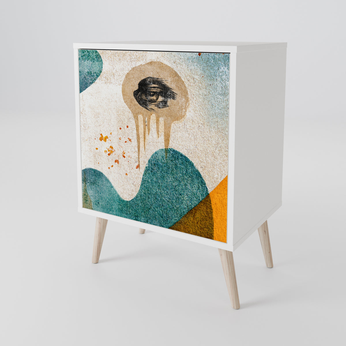 ABSTRACT FACES 1-türiges Sideboard