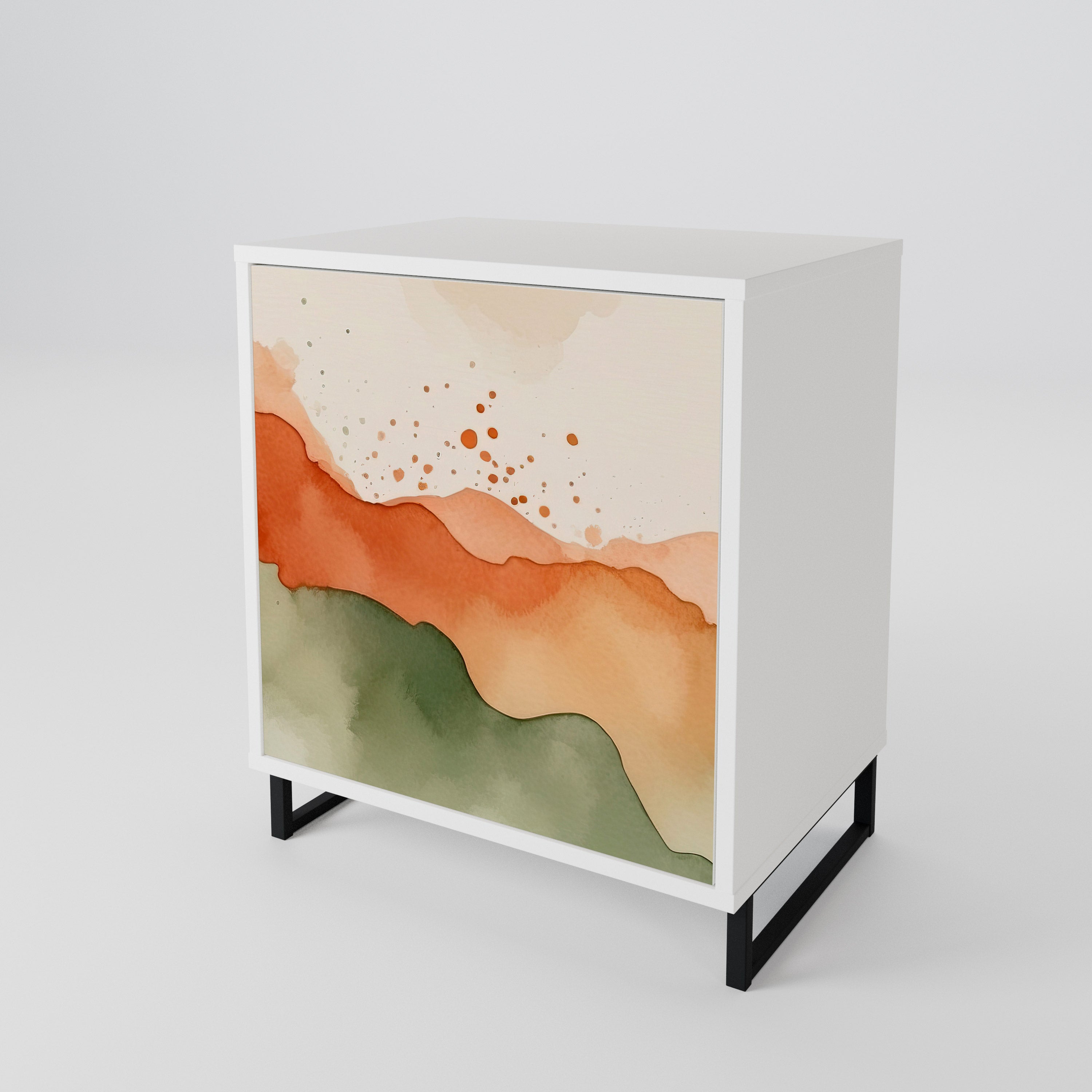 WATERCOLOUR PEAKS 1-türiges Sideboard