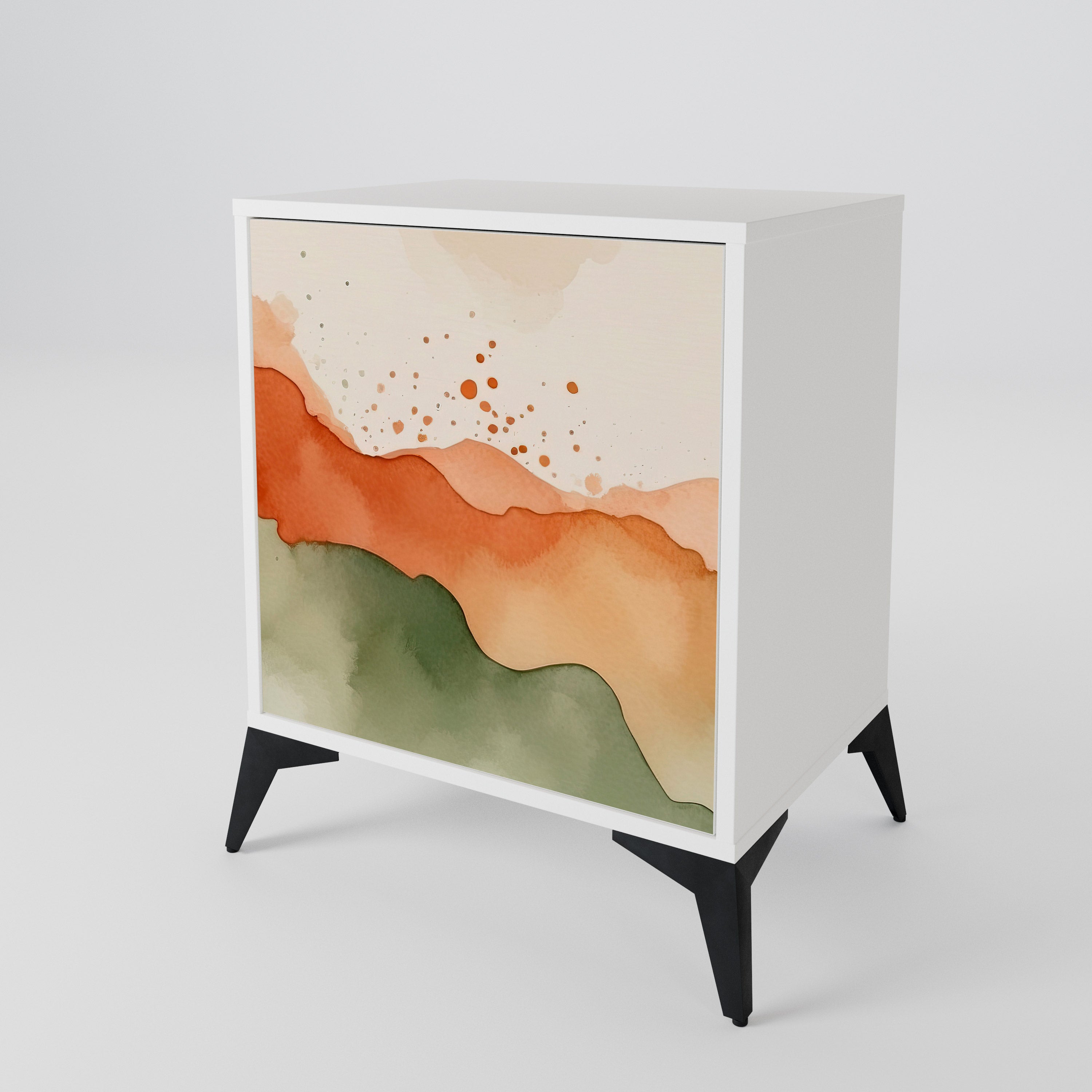 WATERCOLOUR PEAKS 1-türiges Sideboard