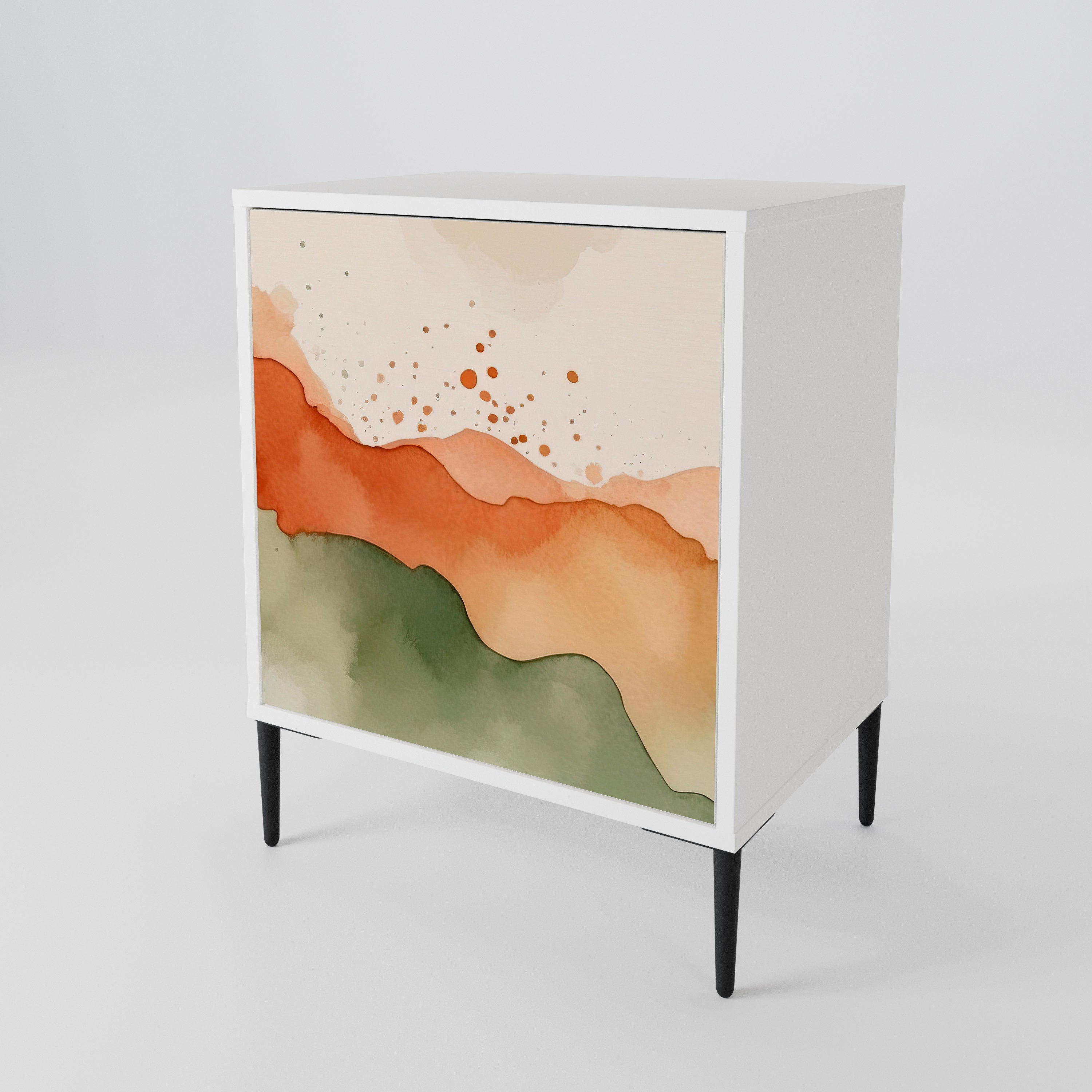 WATERCOLOUR PEAKS 1-türiges Sideboard