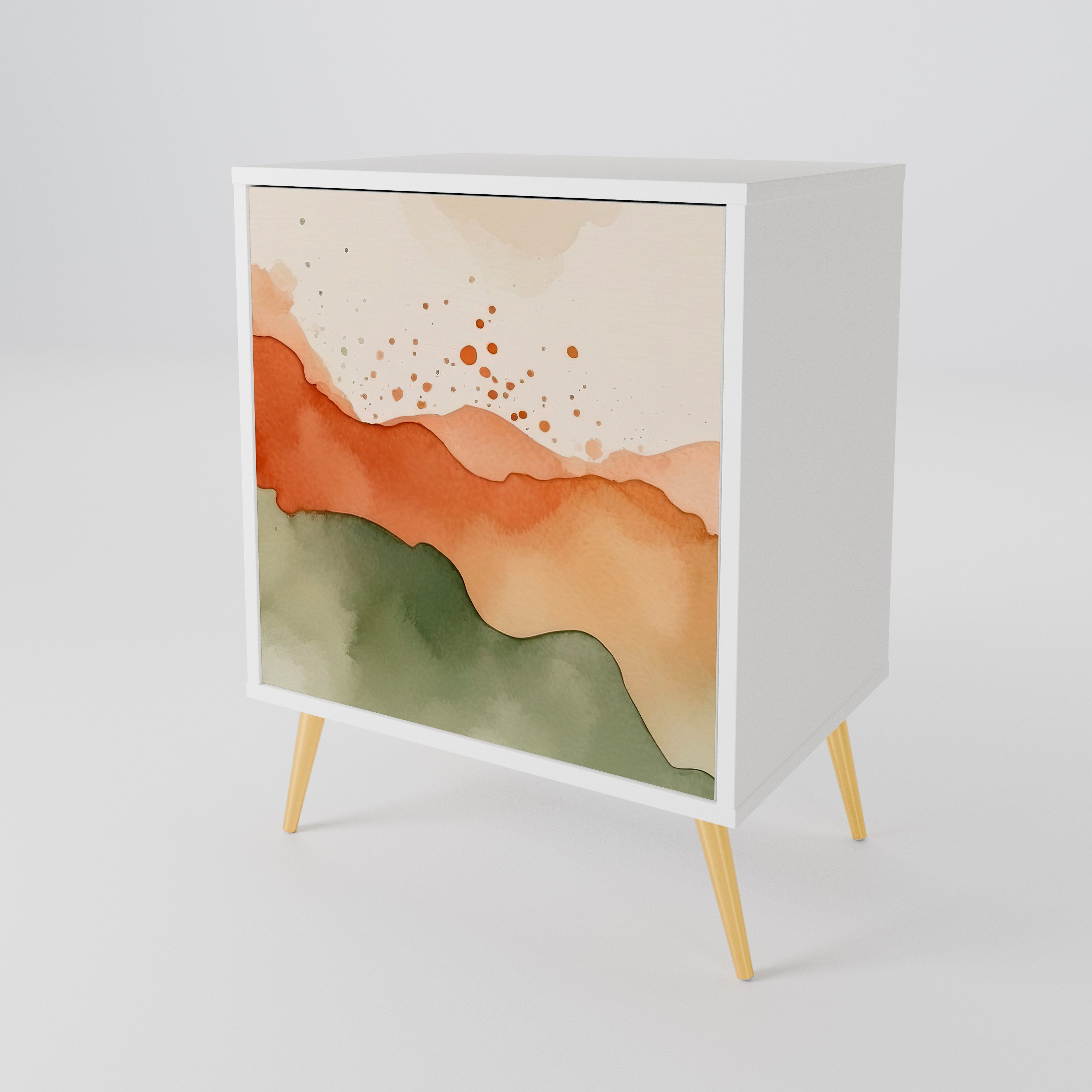 WATERCOLOUR PEAKS 1-türiges Sideboard