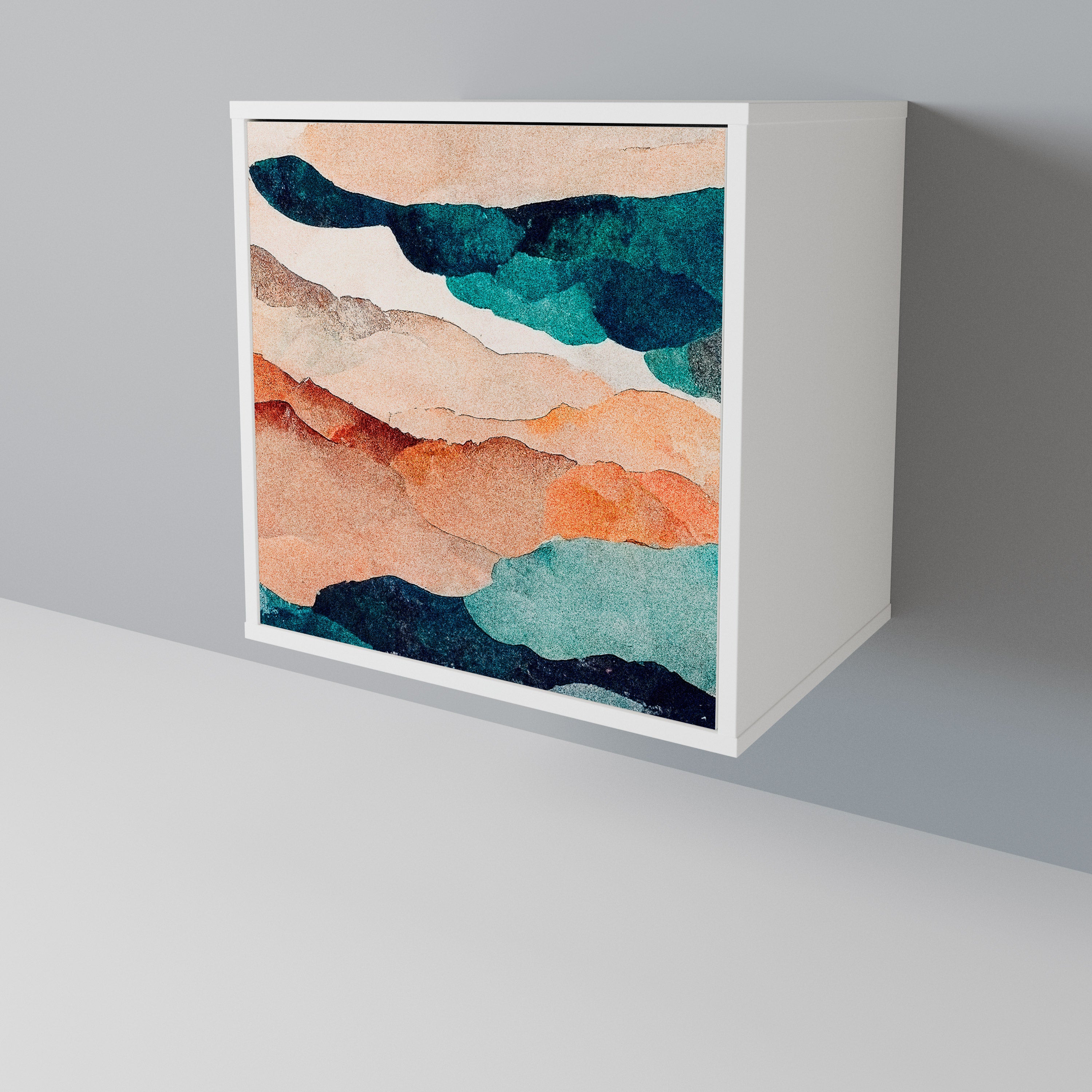 ABSTRACT LANDSCAPE 1-türiges Sideboard