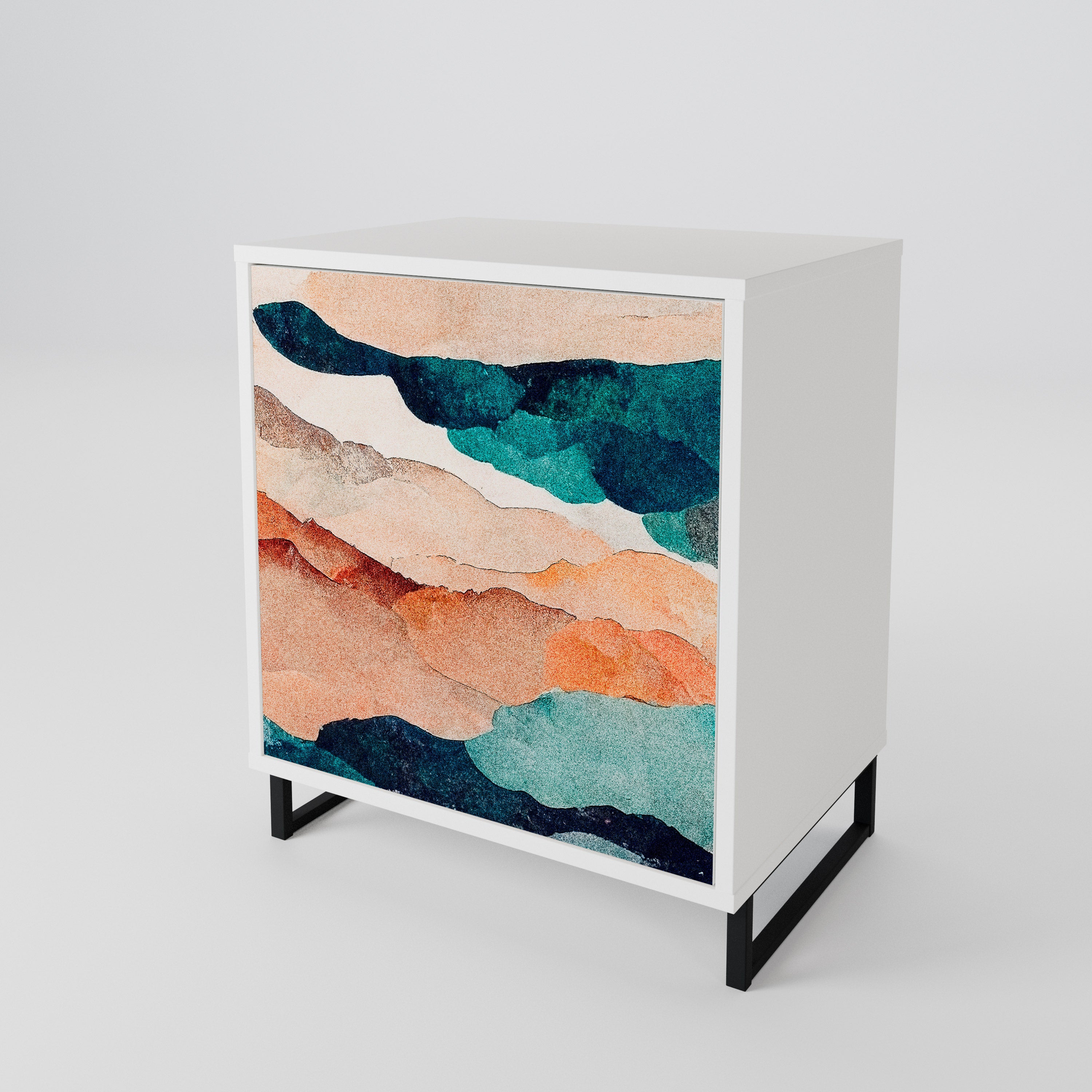 ABSTRACT LANDSCAPE 1-türiges Sideboard