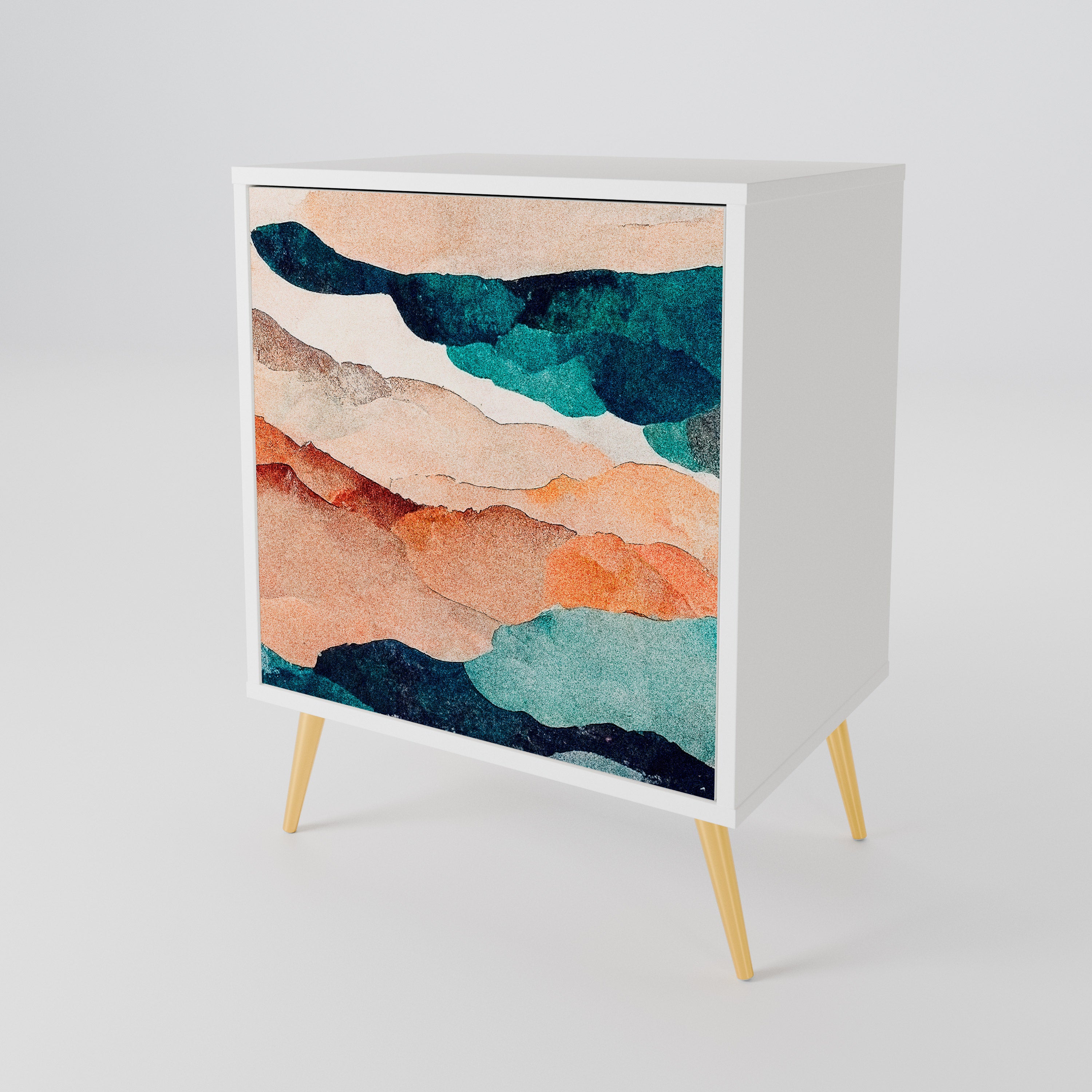 ABSTRACT LANDSCAPE 1-türiges Sideboard