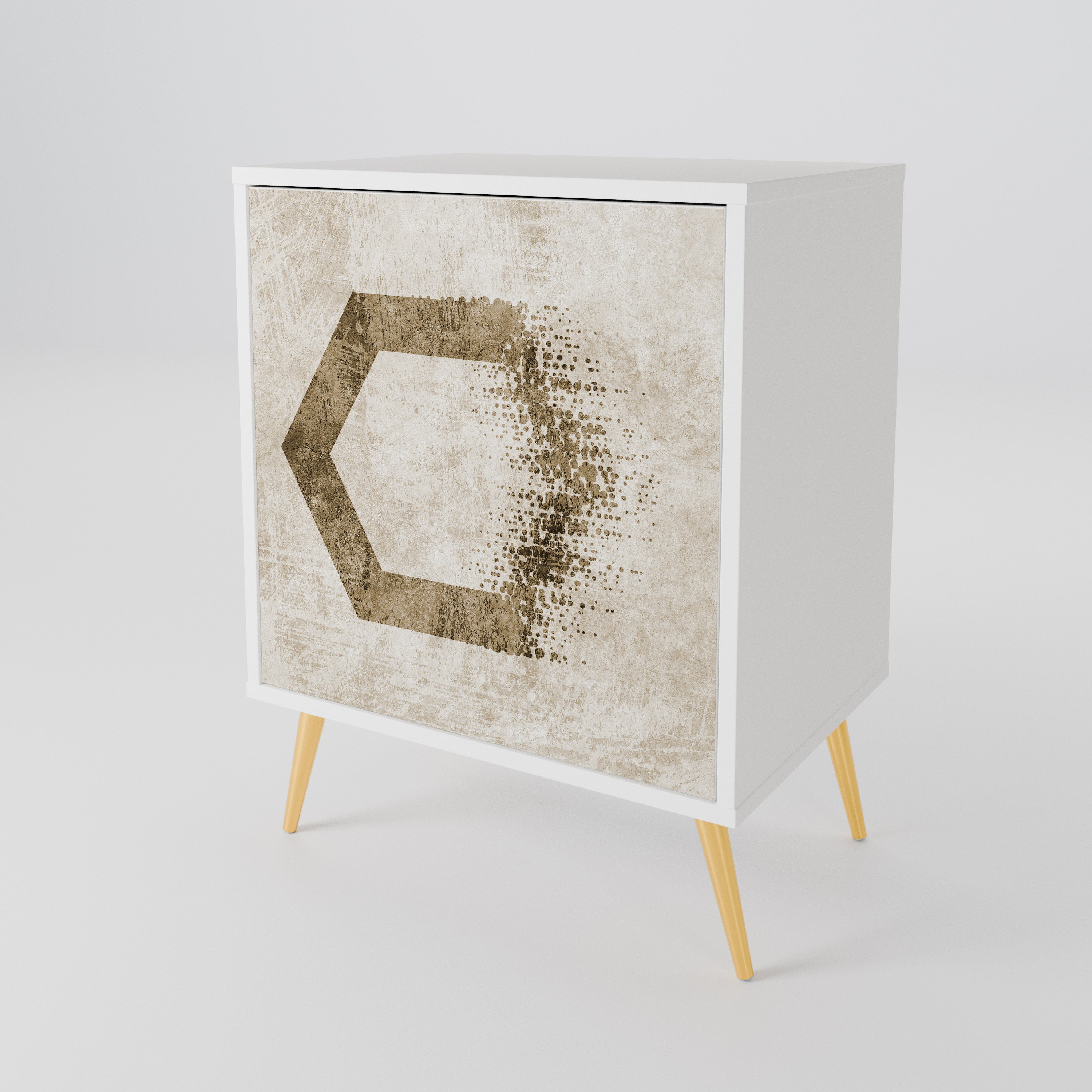 HEXAGONAL SHAPES 1-türiges Sideboard