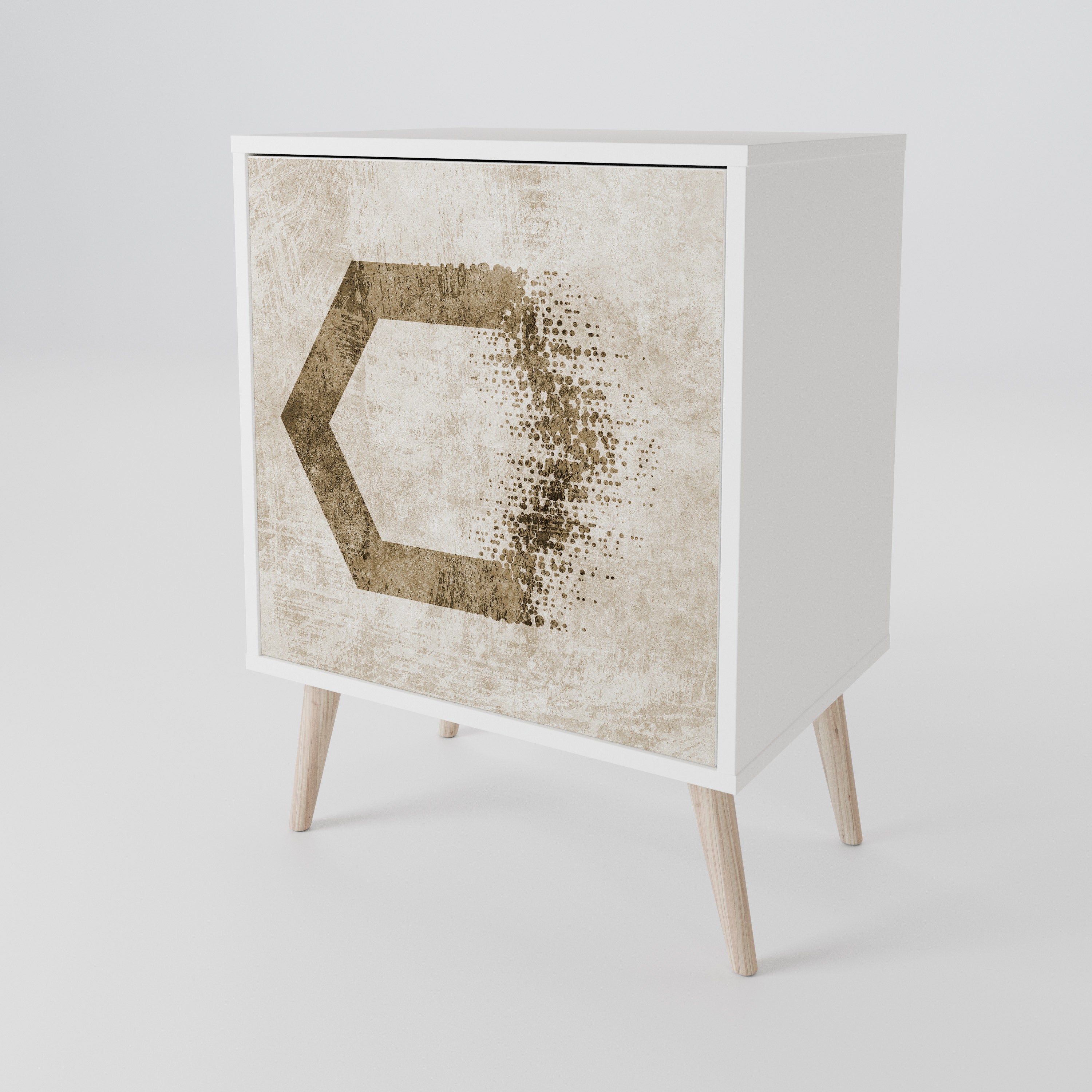 HEXAGONAL SHAPES 1-türiges Sideboard