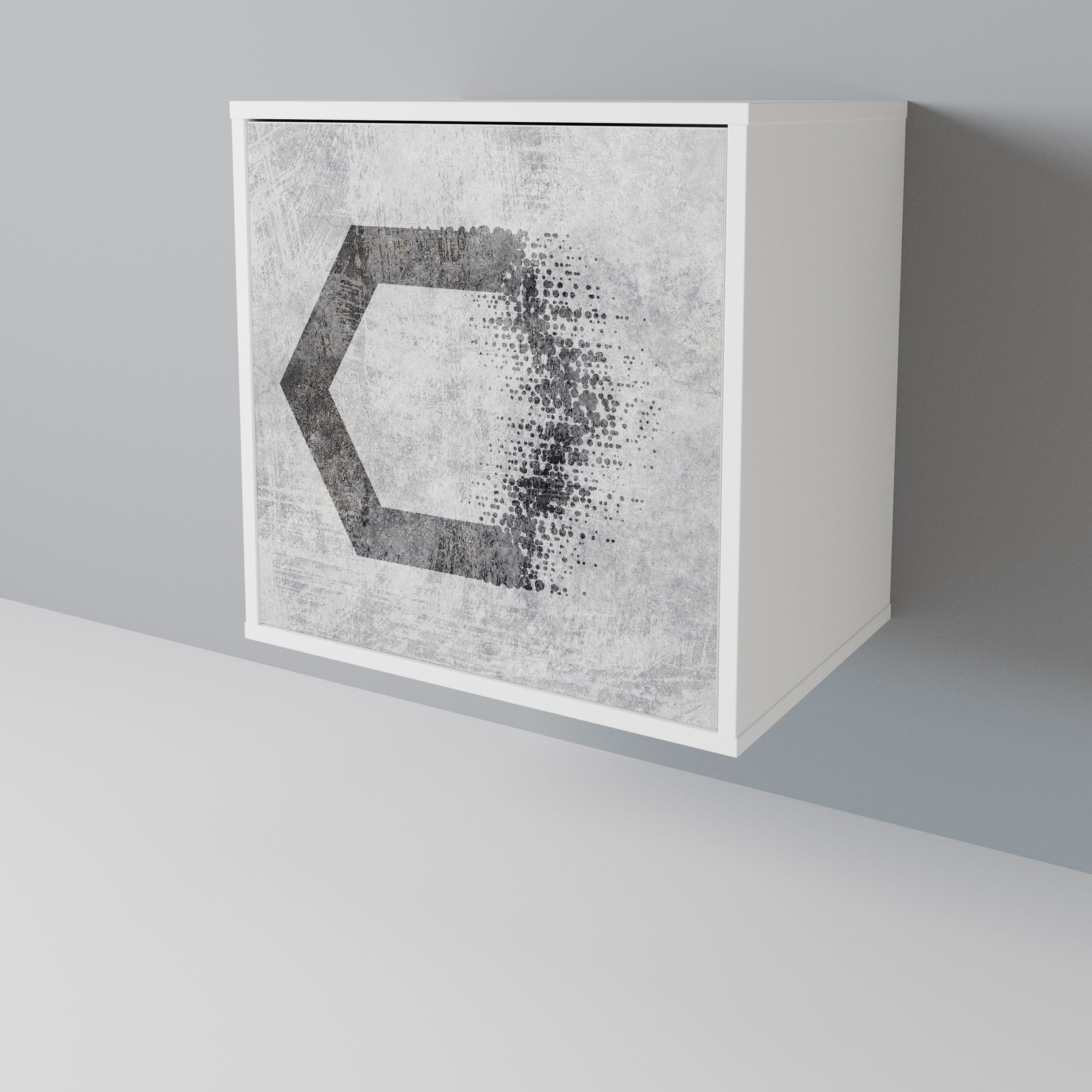 HEXAGONAL FIGURES 1-türiges Sideboard