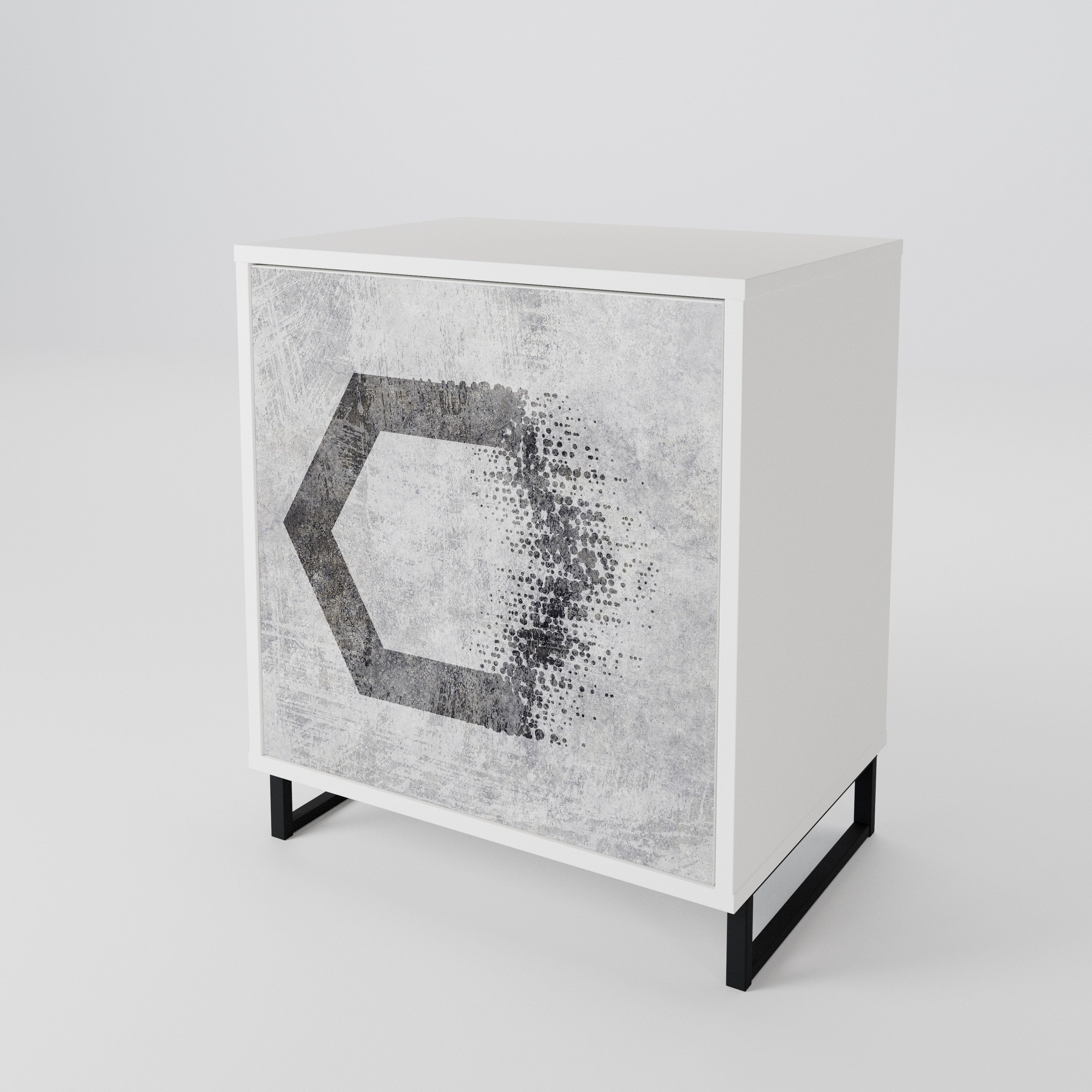 HEXAGONAL FIGURES 1-türiges Sideboard