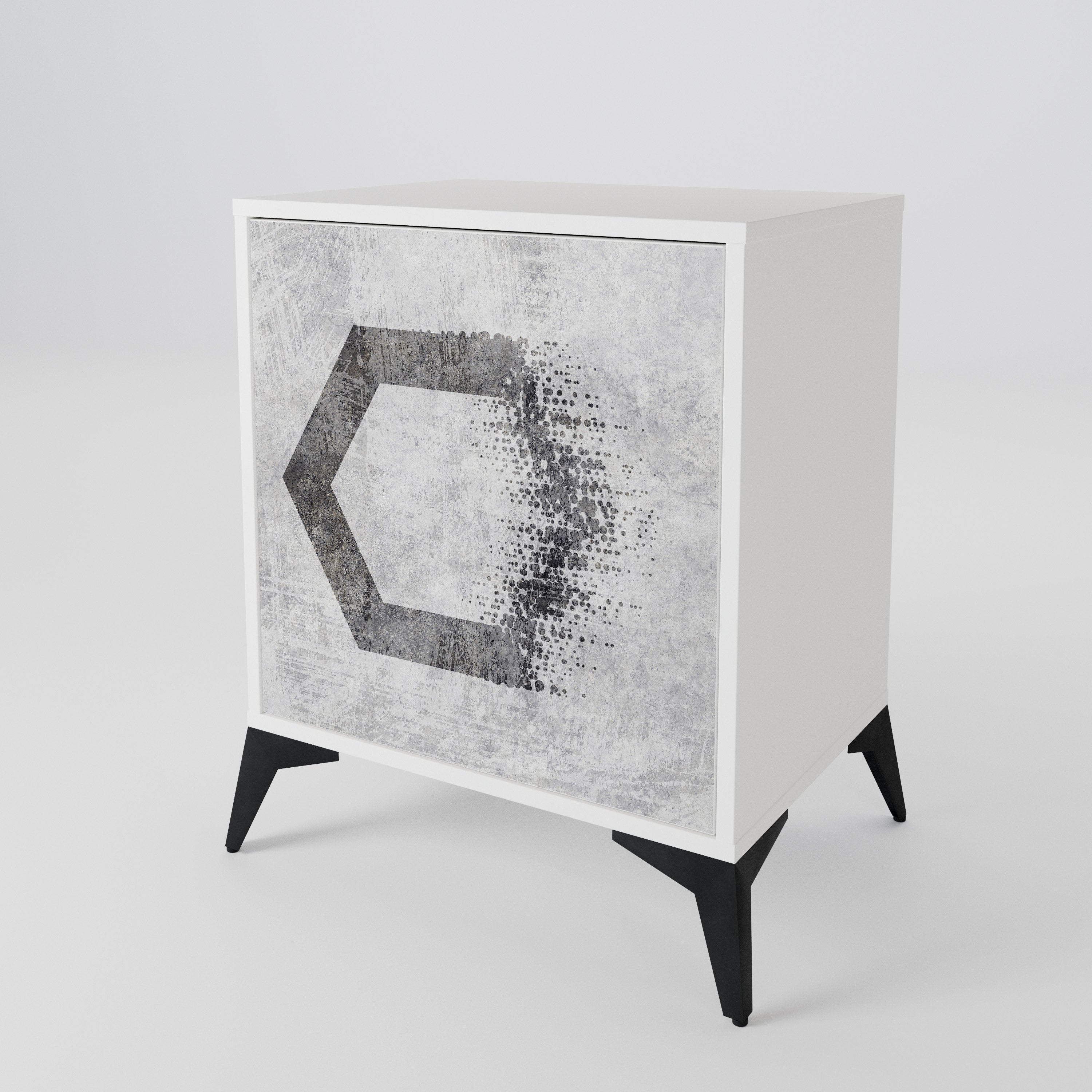 HEXAGONAL FIGURES 1-türiges Sideboard