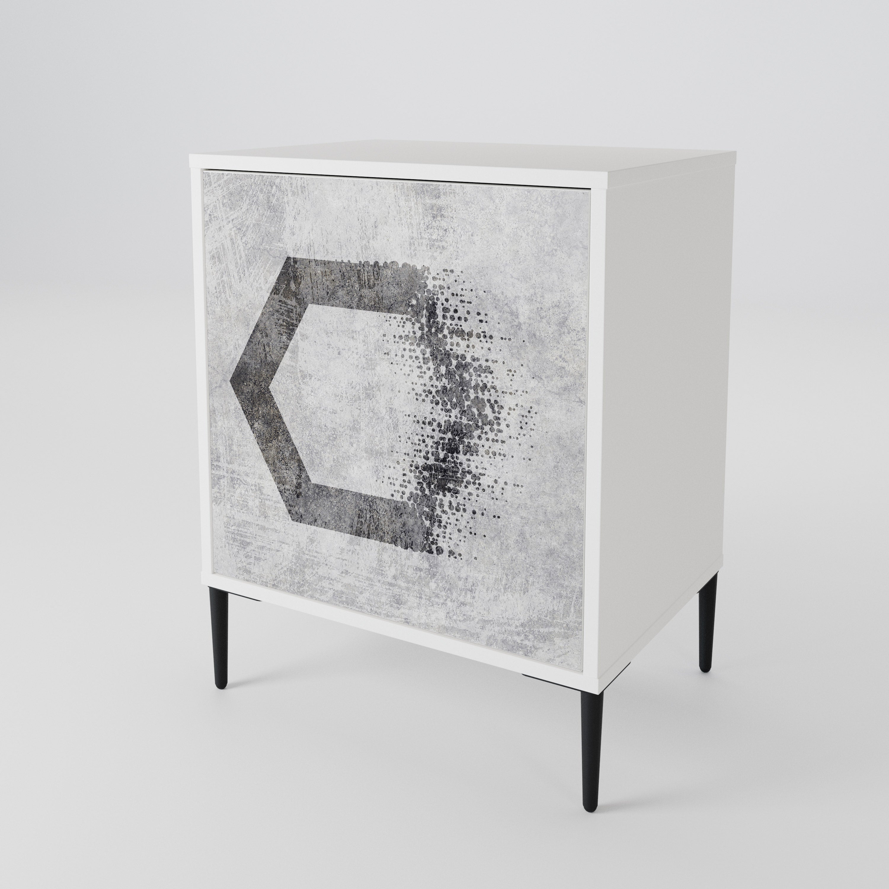 HEXAGONAL FIGURES 1-türiges Sideboard