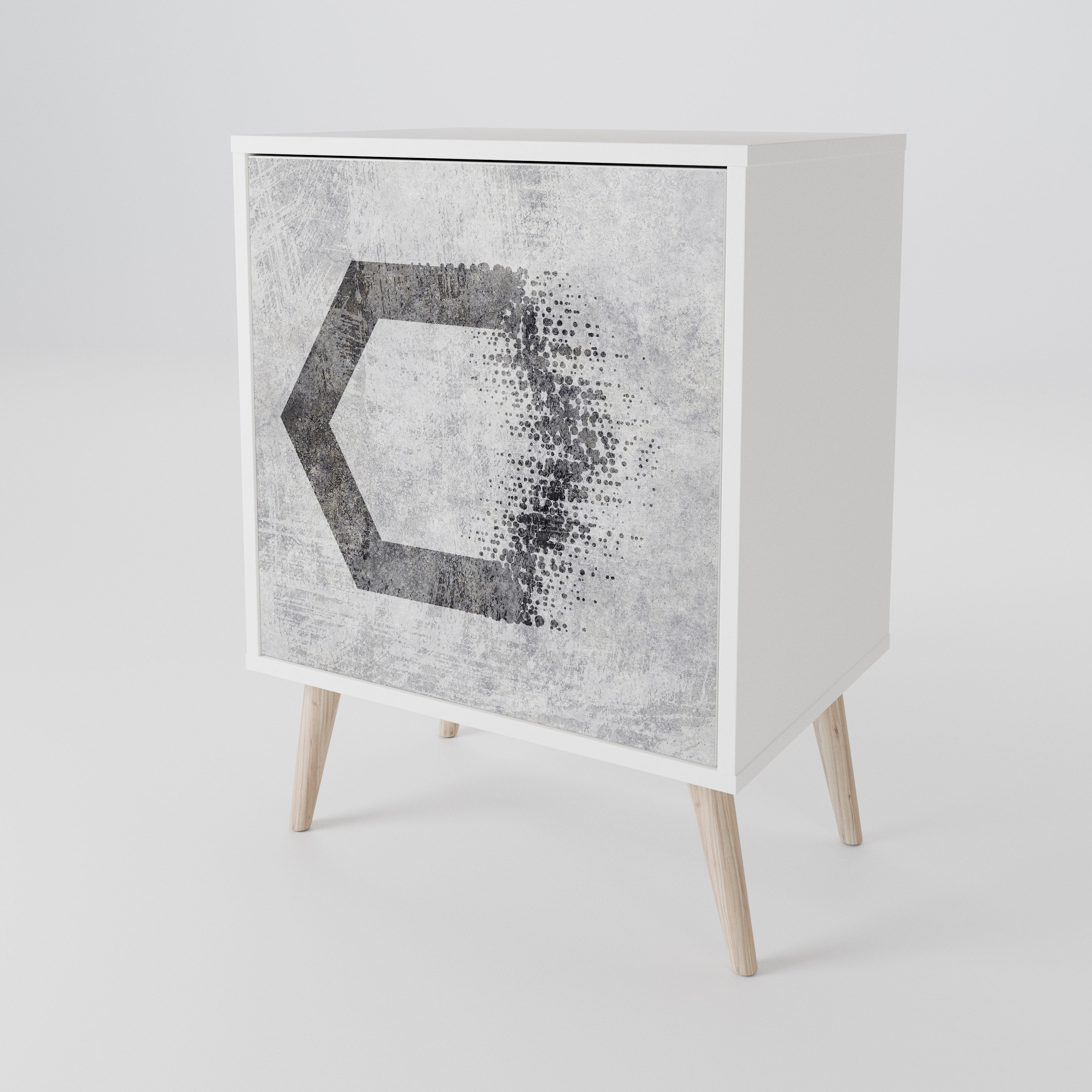 HEXAGONAL FIGURES 1-türiges Sideboard