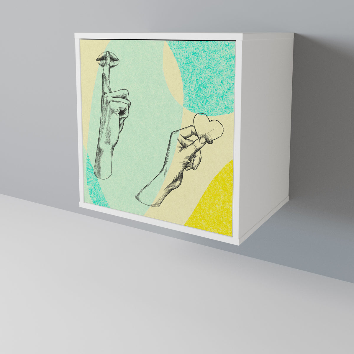 BODY LANGUAGE 1-türiges Sideboard