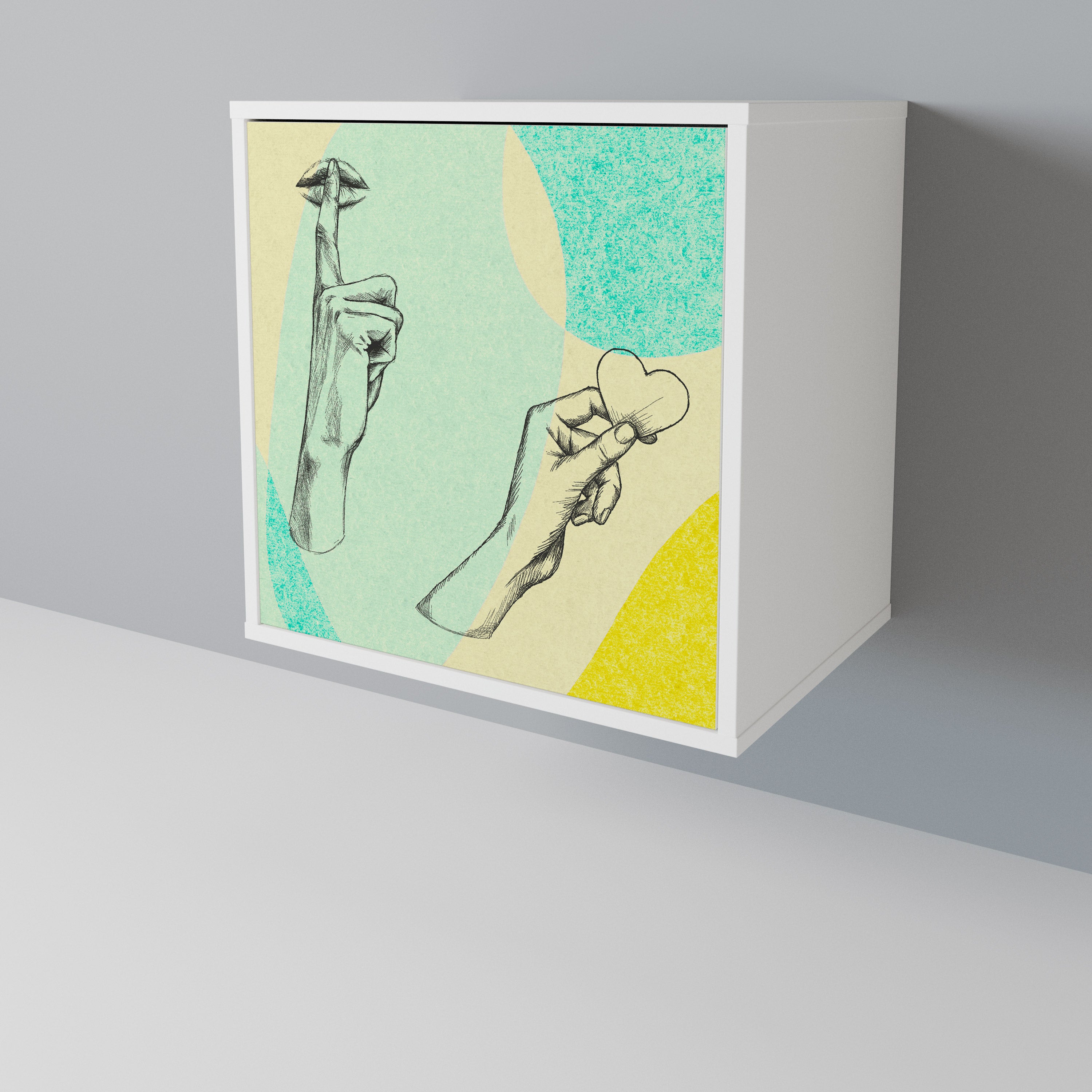 BODY LANGUAGE 1-türiges Sideboard