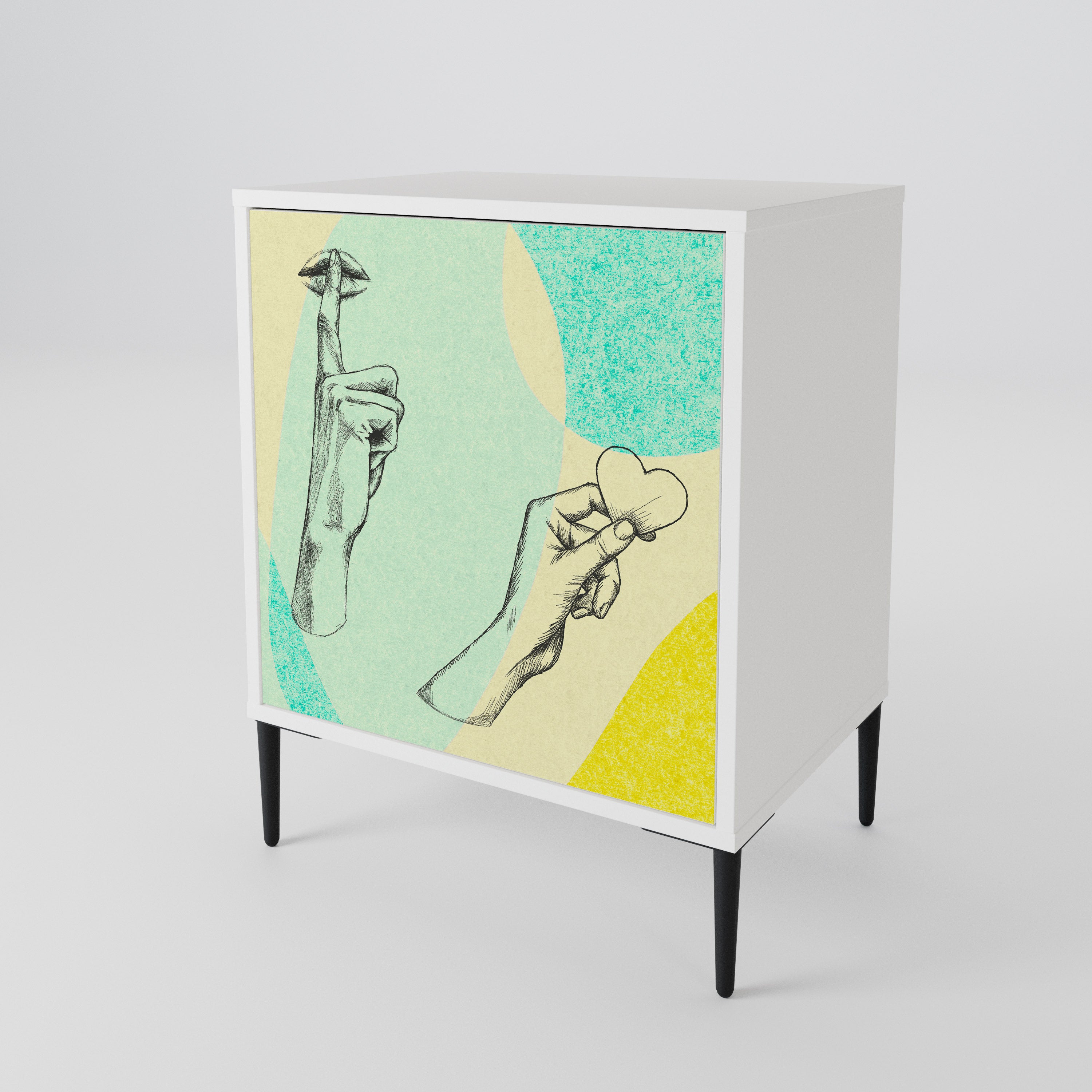 BODY LANGUAGE 1-türiges Sideboard