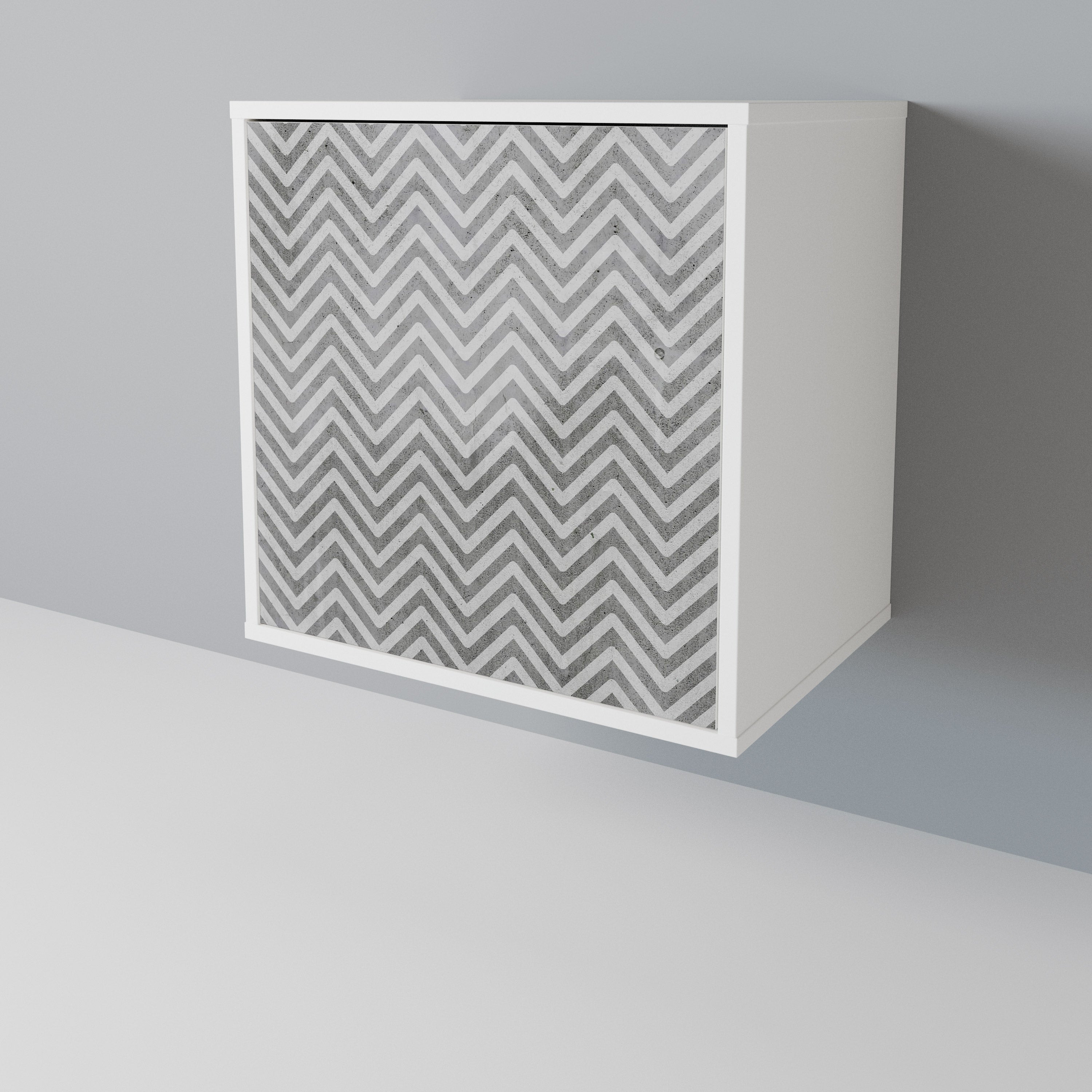 CONCRETE ZIG ZAG 1-türiges Sideboard